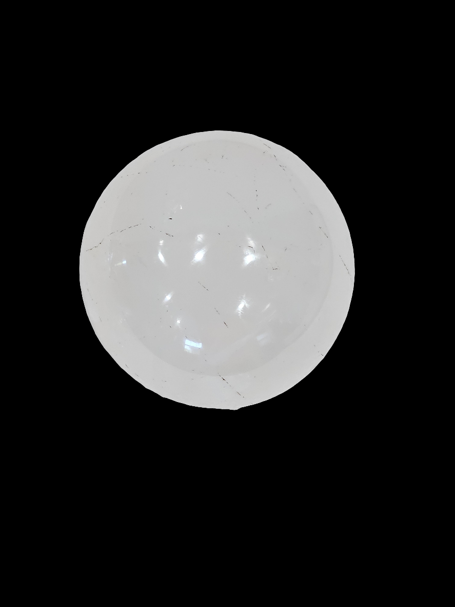 White Quartz Crystal Sphere