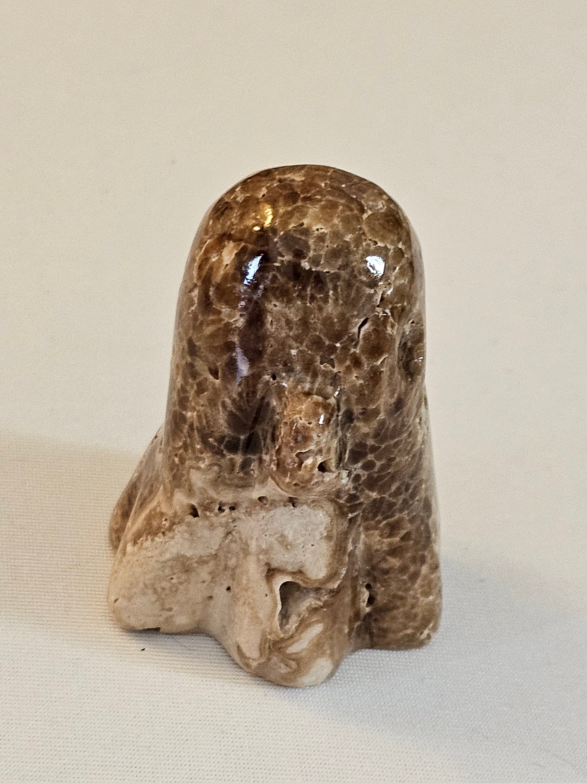Chocolate Calcite Crystal Ghost 2 Inch