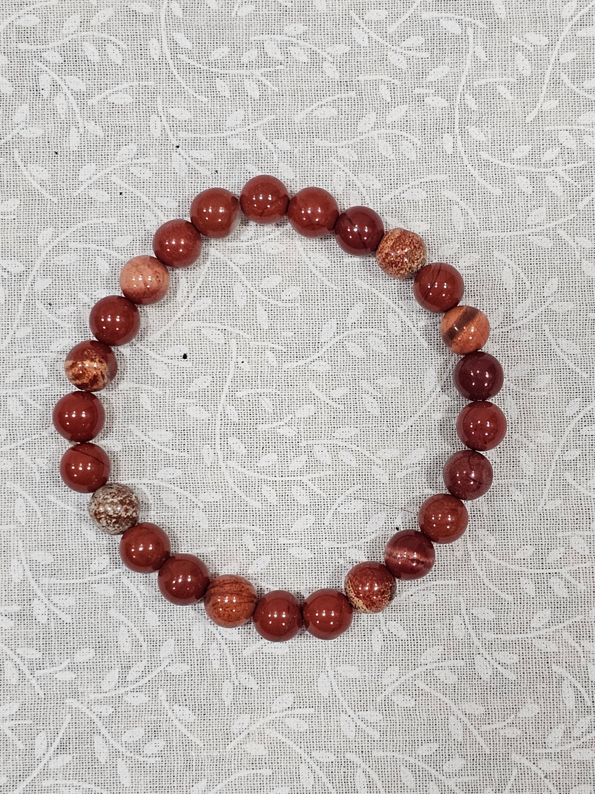 Red Jasper Crystal Bracelet