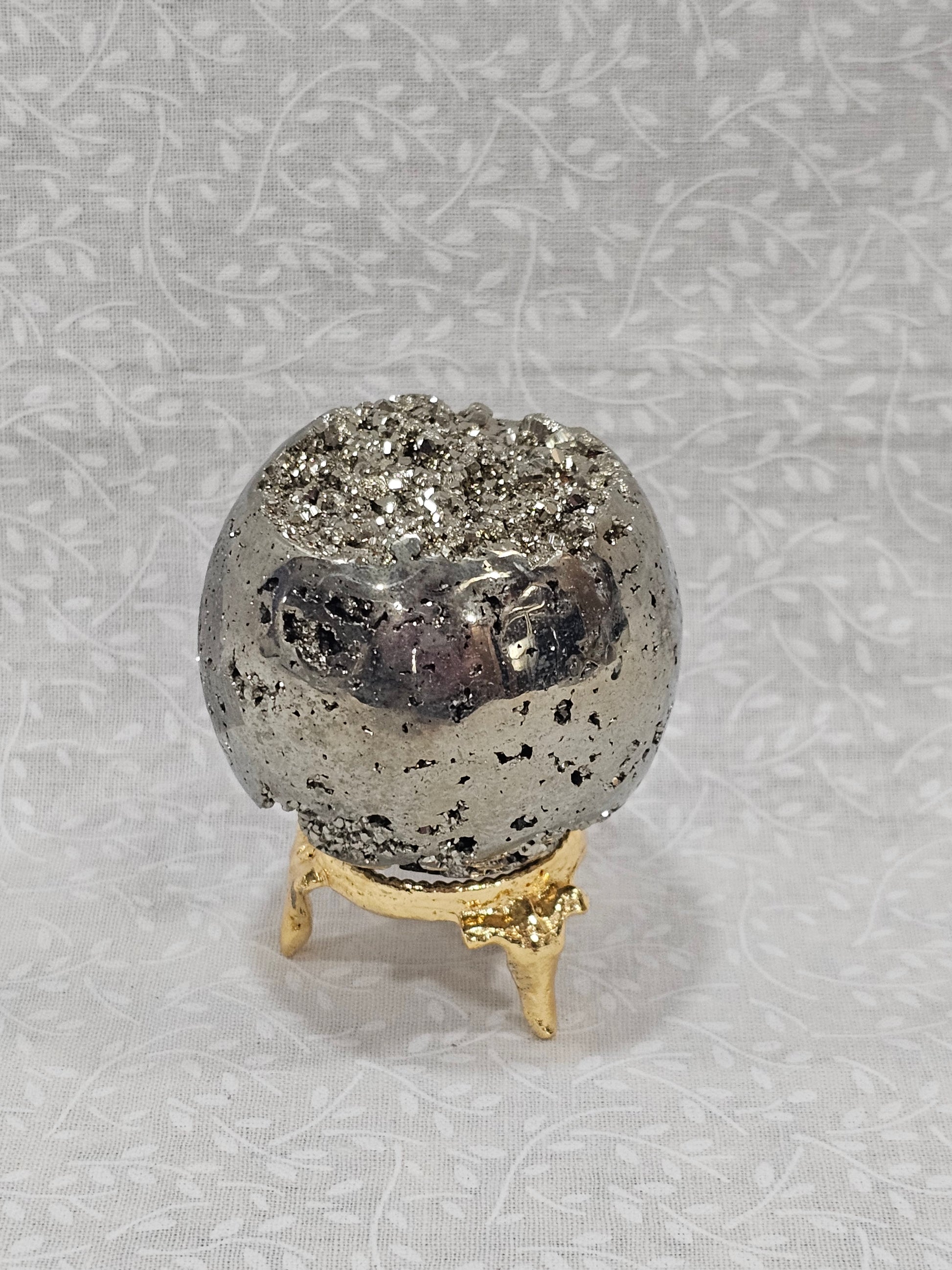 Pyrite Crystal Sphere