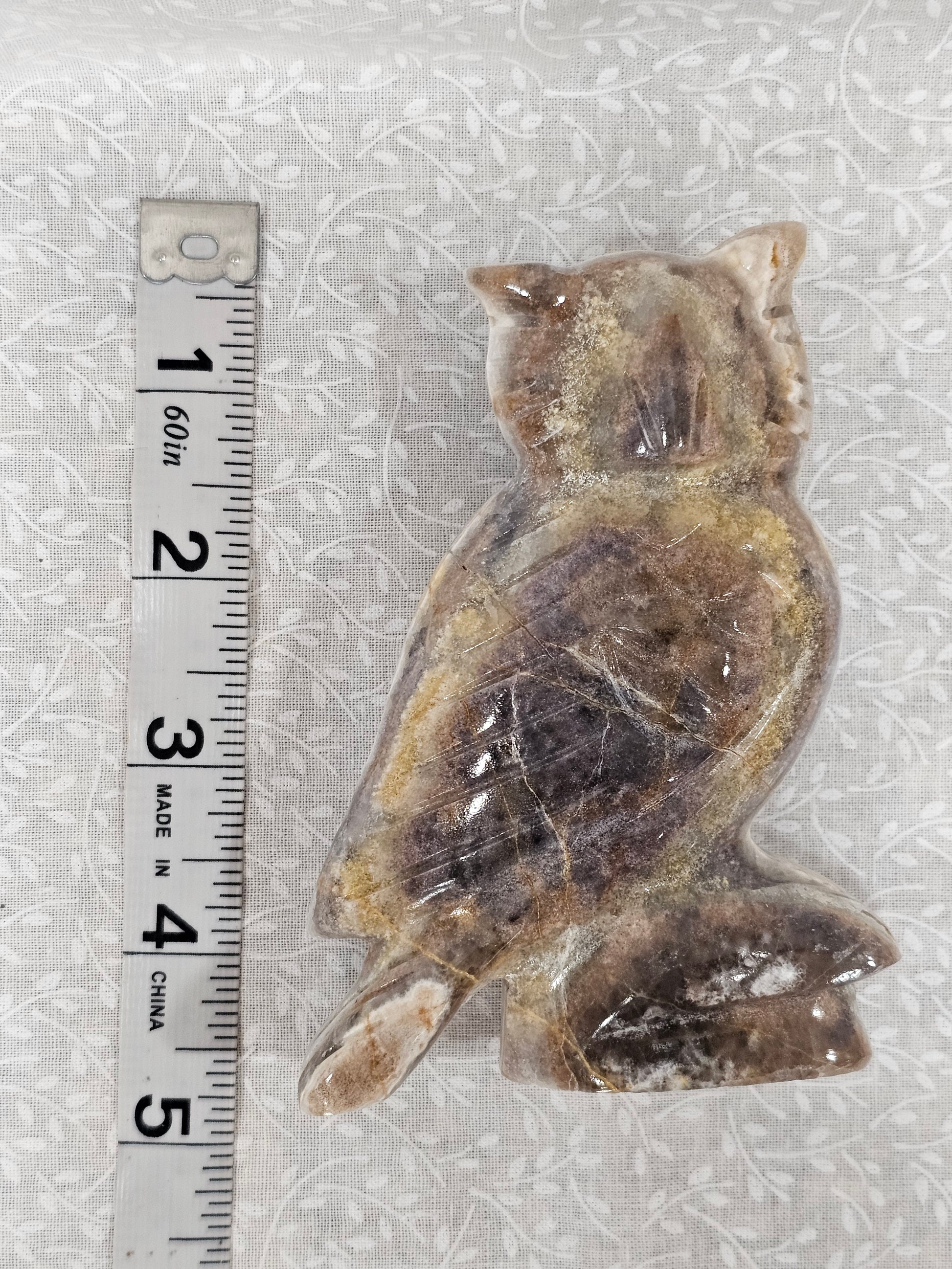 Dolomite Crystal Owl