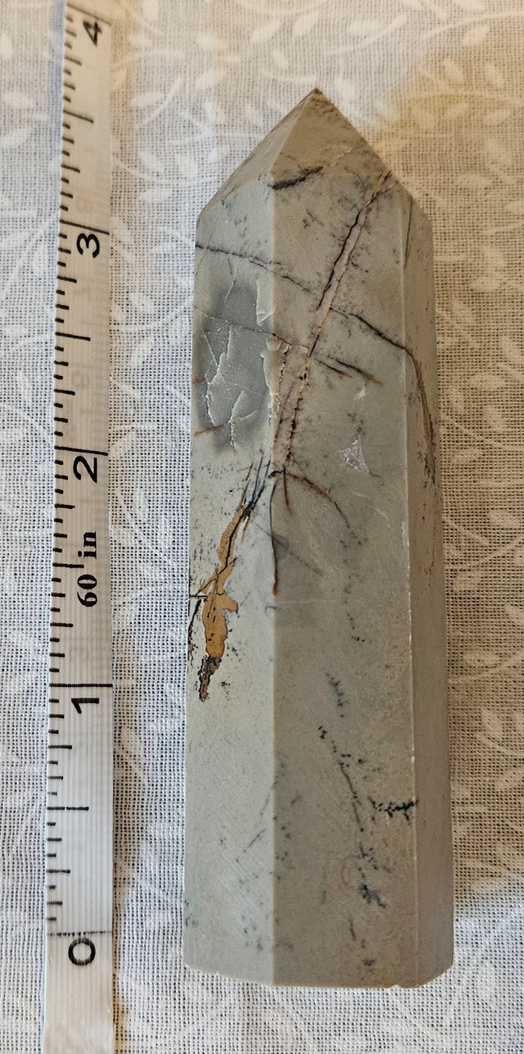 Dendritic Jasper Crystal Tower