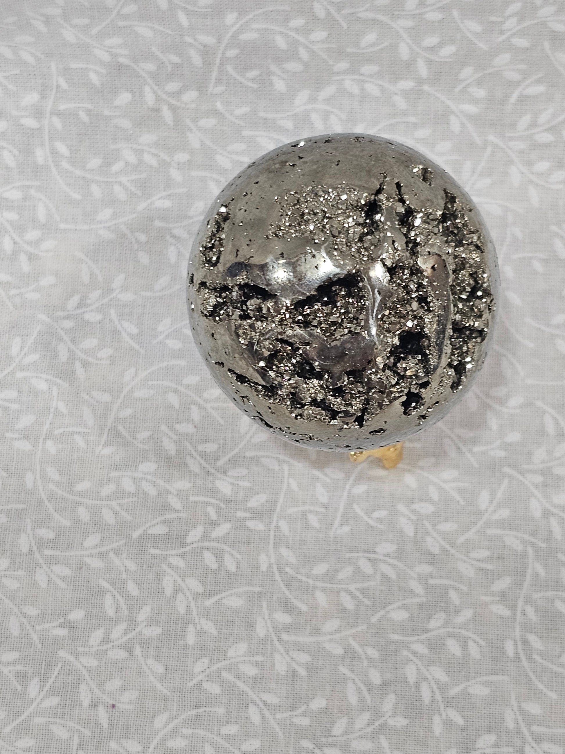Pyrite Crystal Sphere