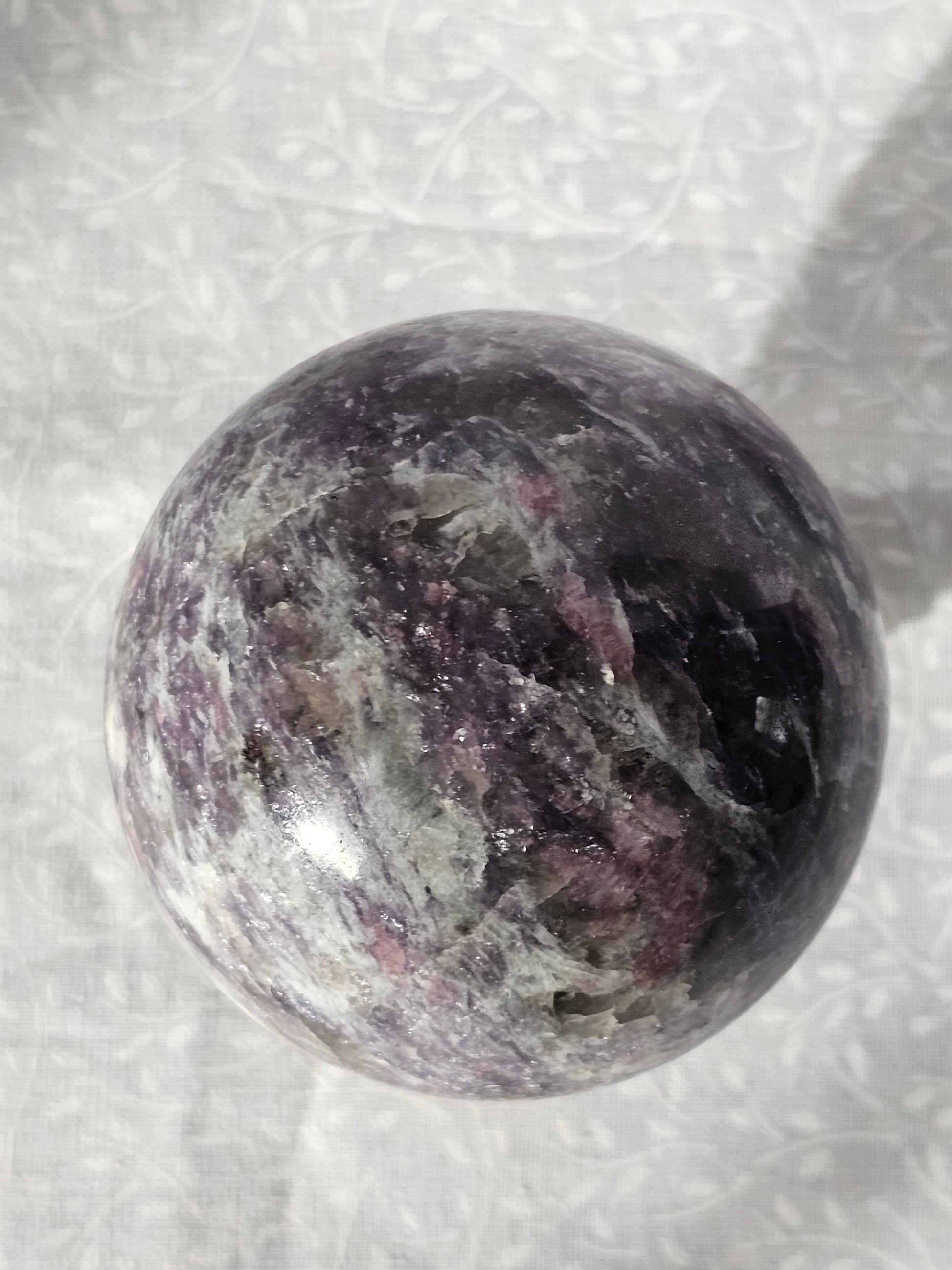 Amazonite Crystal Sphere - Natural Stone