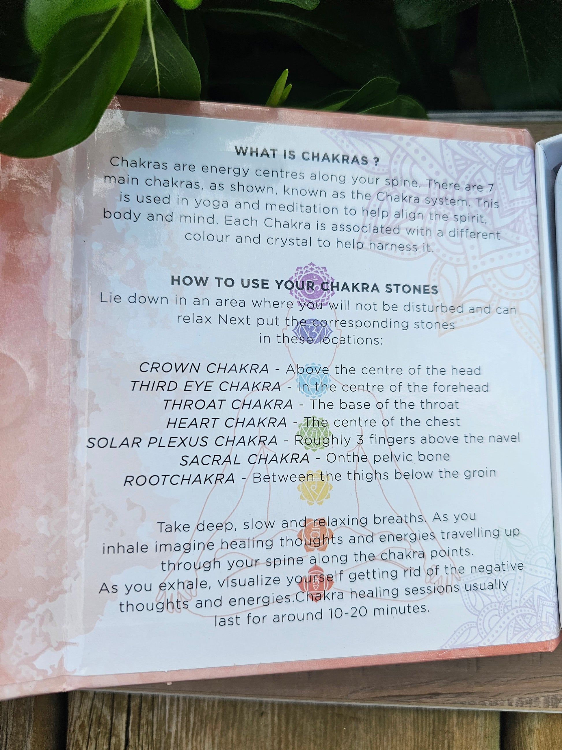 7 Chakra Stones Set - Natural Healing Crystals for Balance & Energy