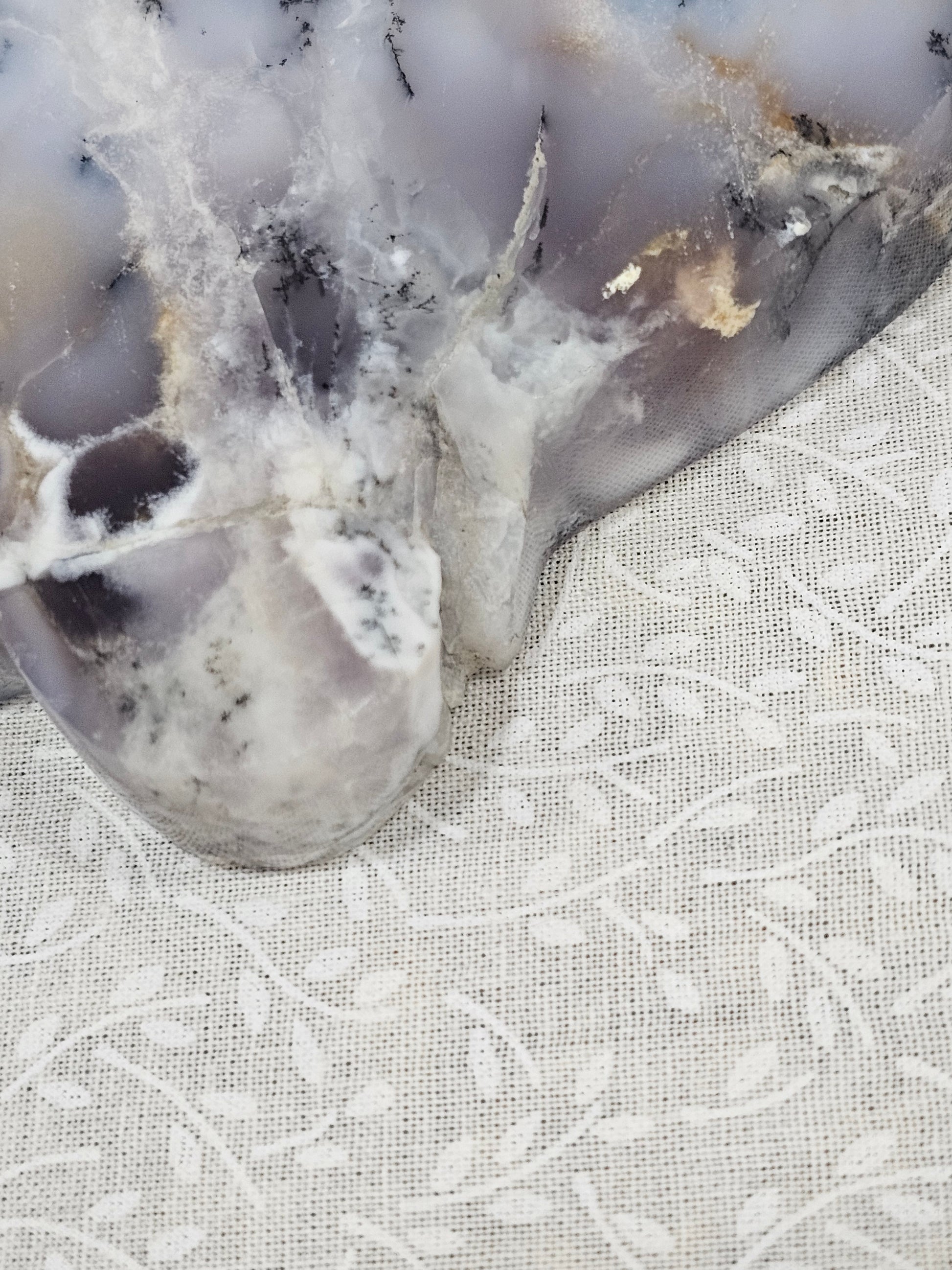 Dendritic Agate Crystal Butterfly