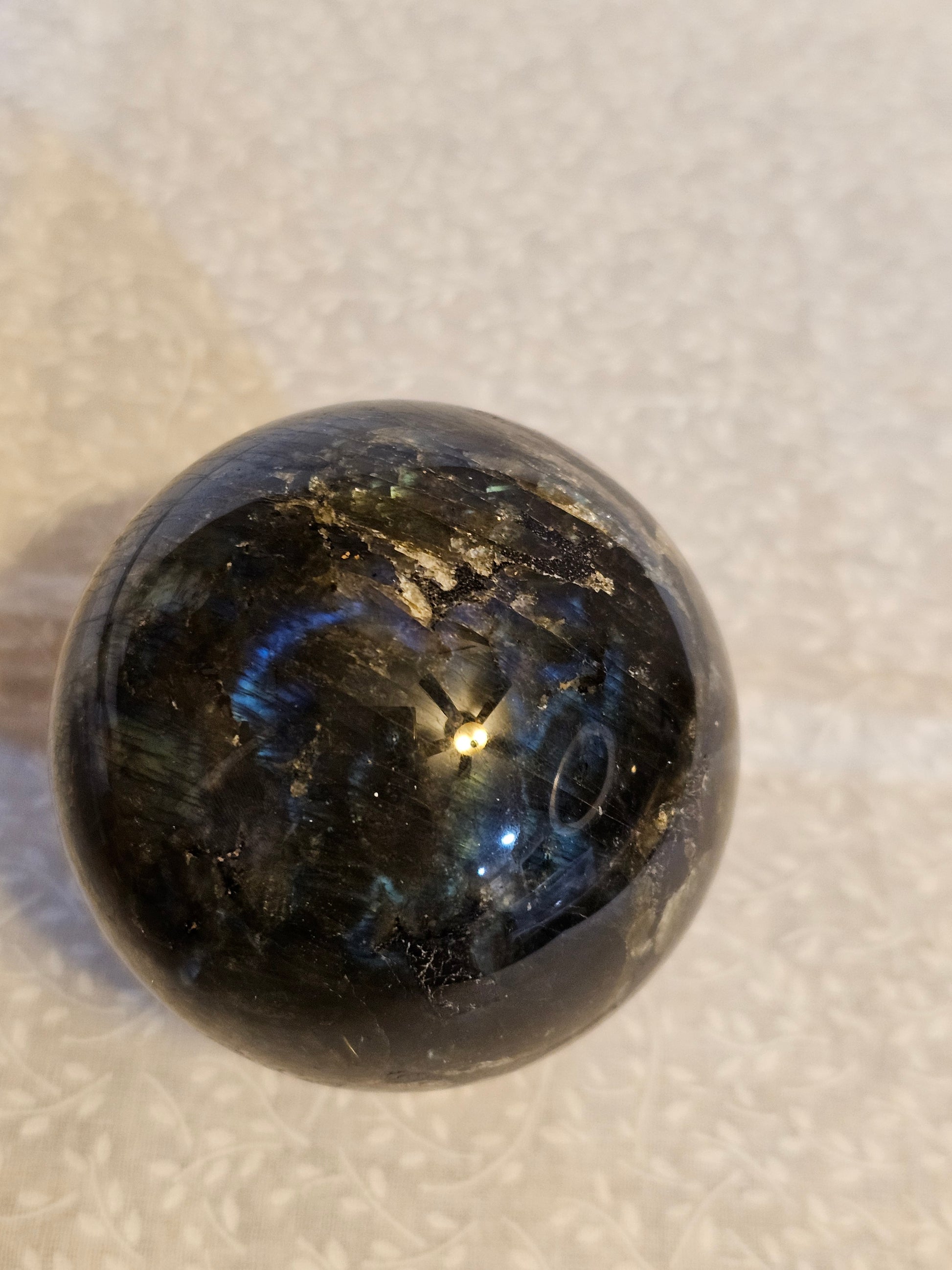 Labradorite Crystal Sphere