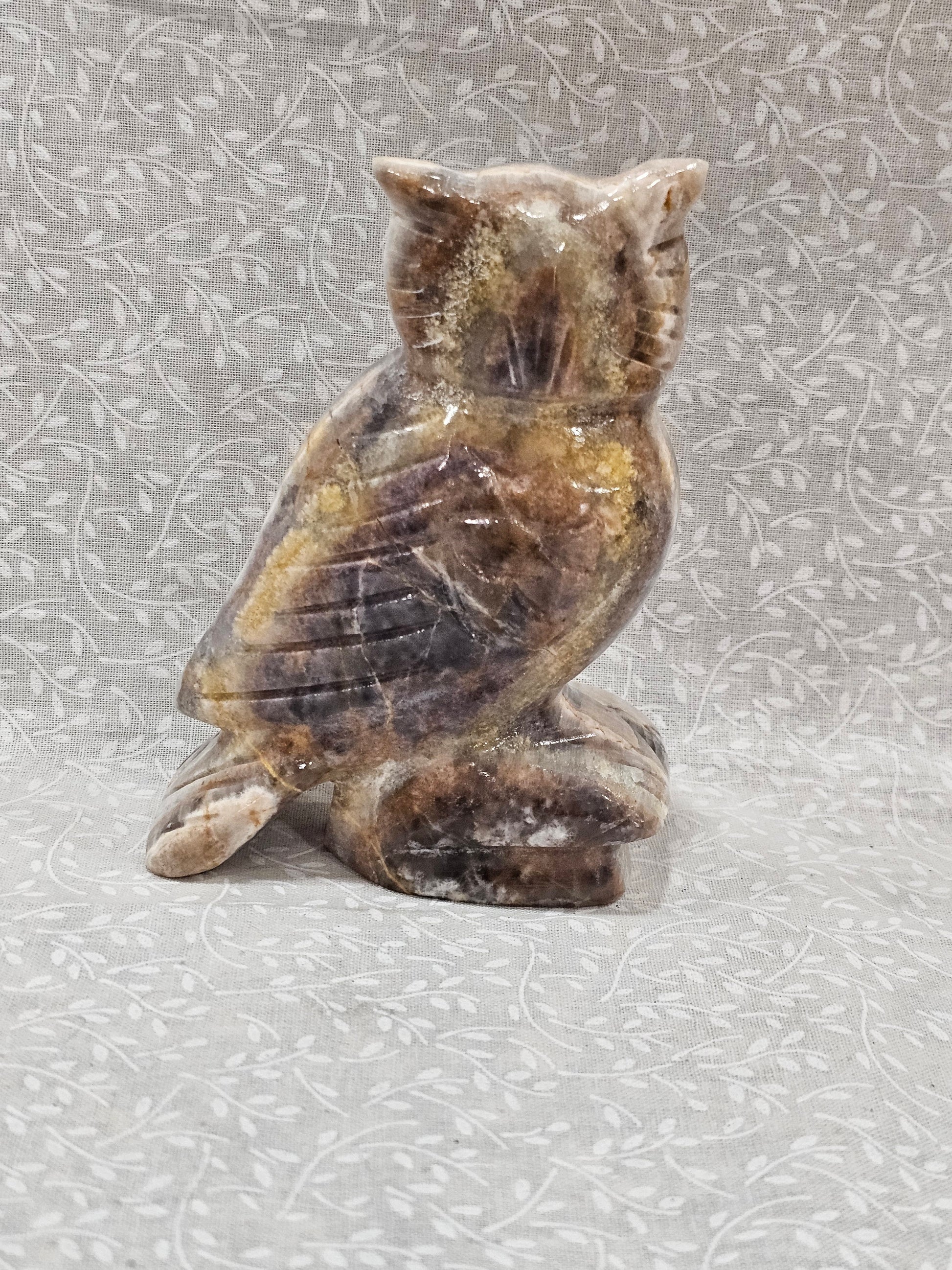 Dolomite Crystal Owl