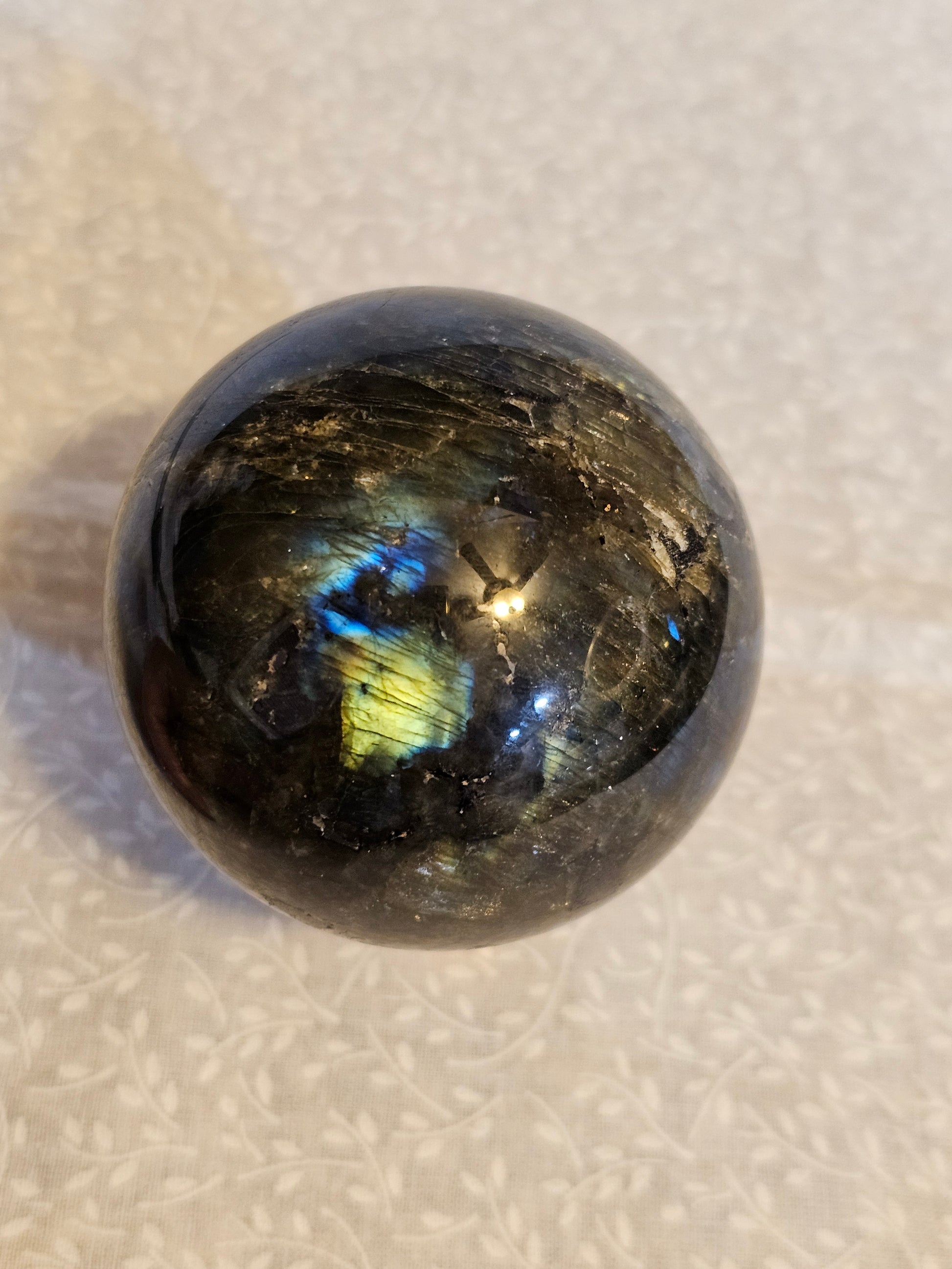 Labradorite Crystal Sphere