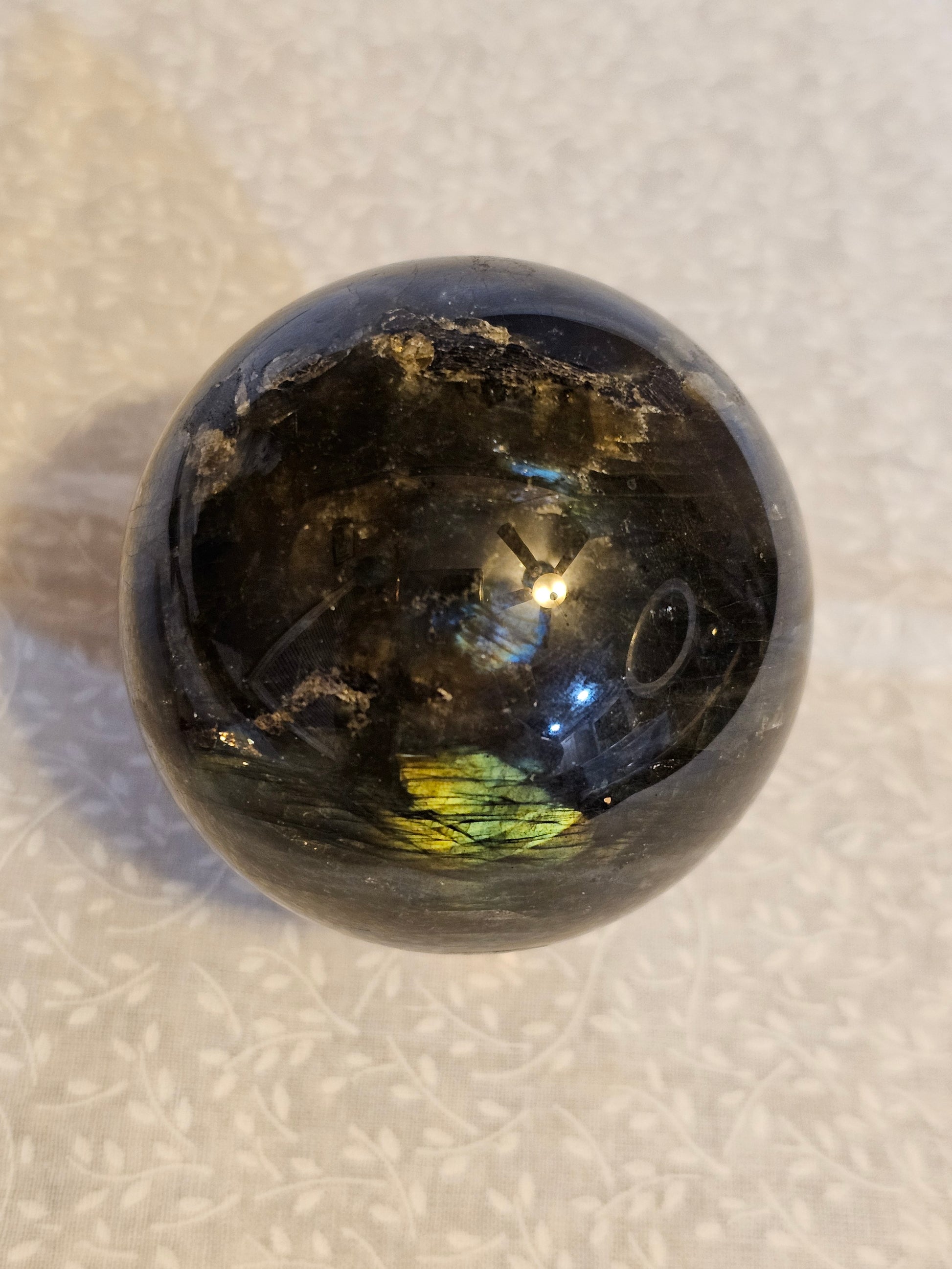 Labradorite Crystal Sphere