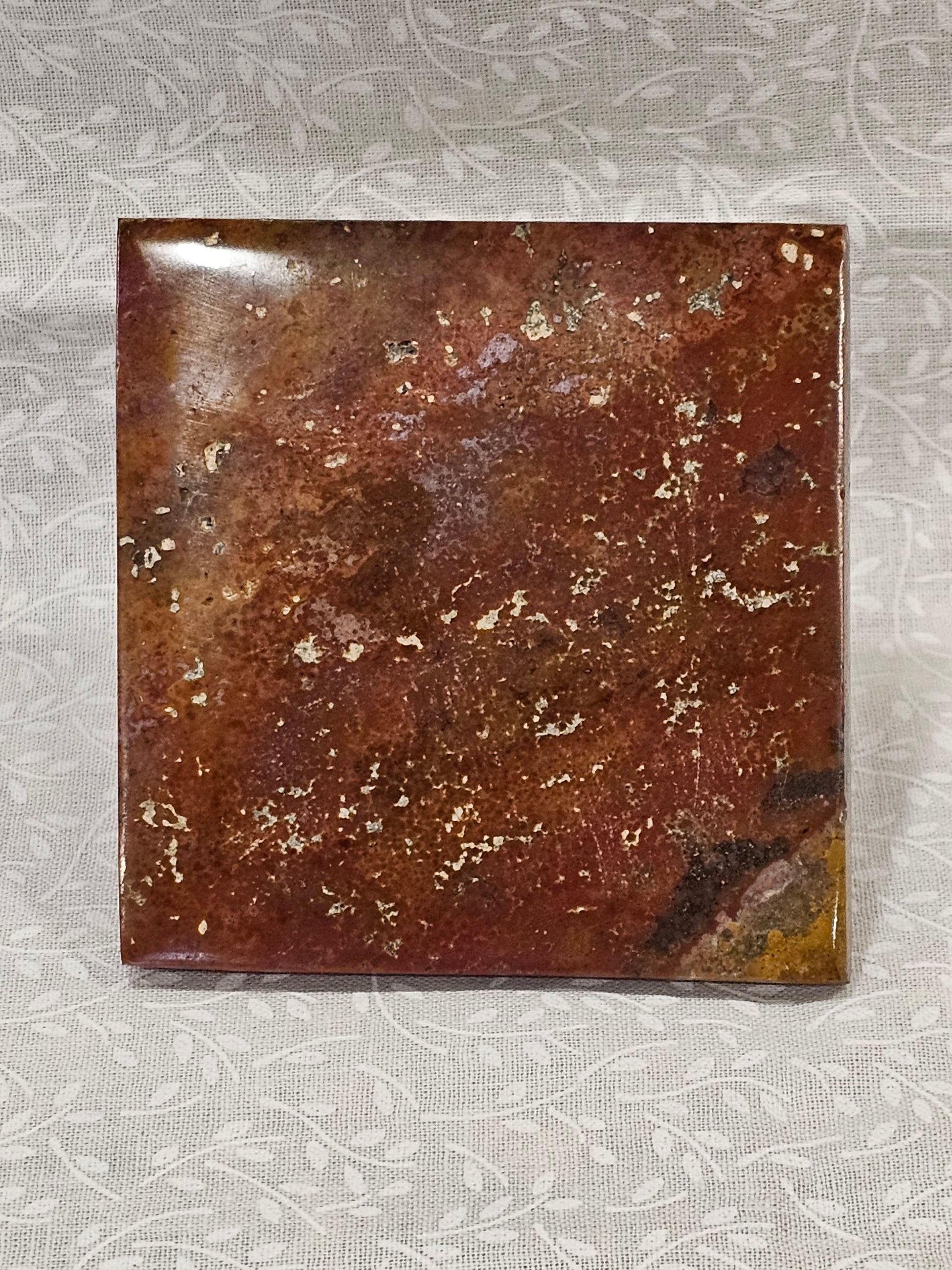Red Jasper Crystal Pyramid 3 Inch
