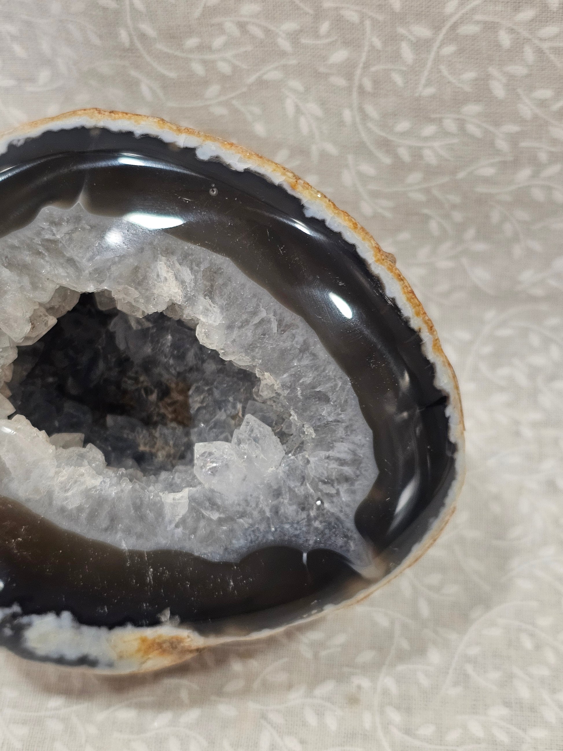Agate Raw Crystal Geode