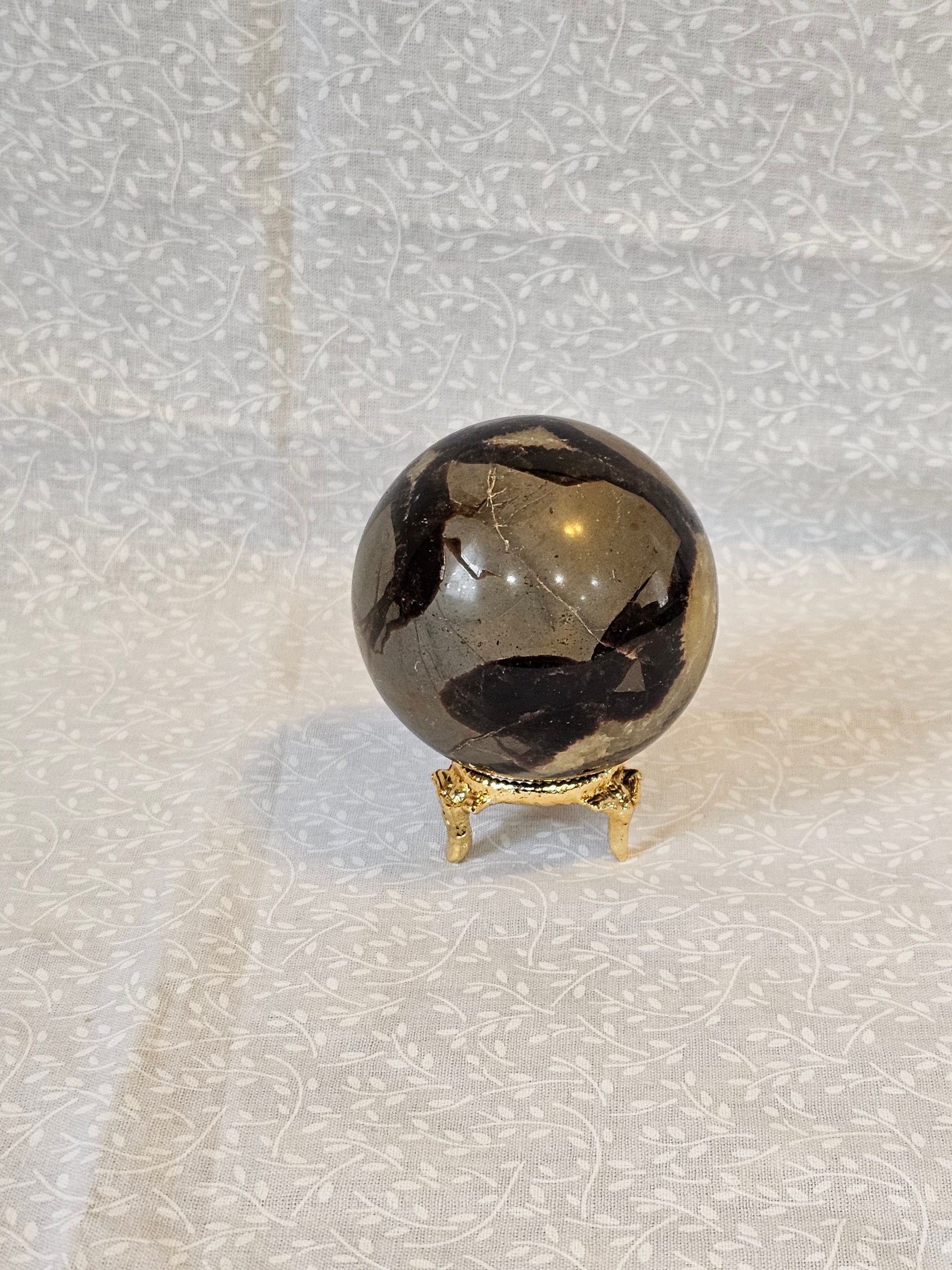 Septarian Crystal Sphere 63mm