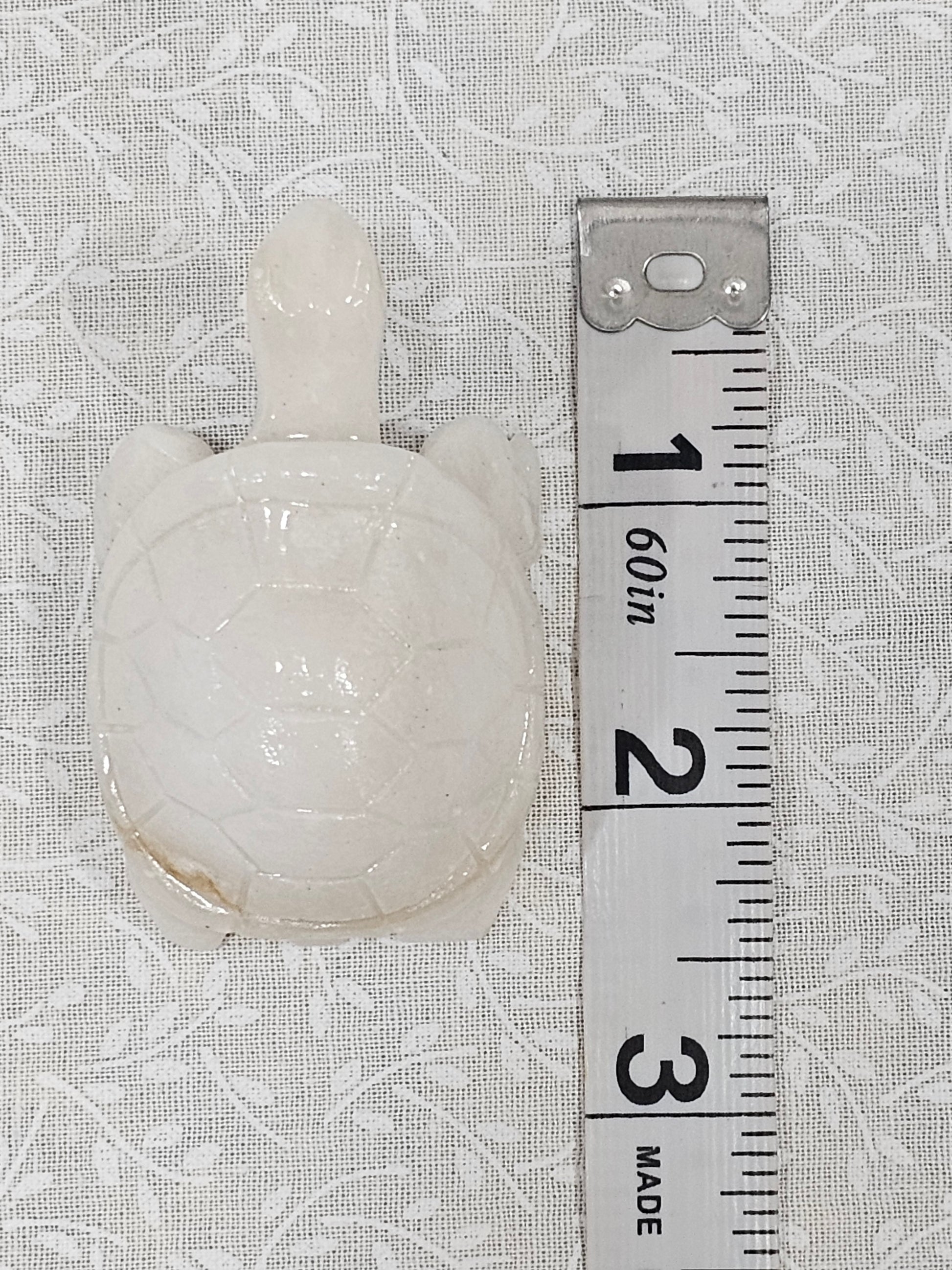 White Onyx Crystal Turtle
