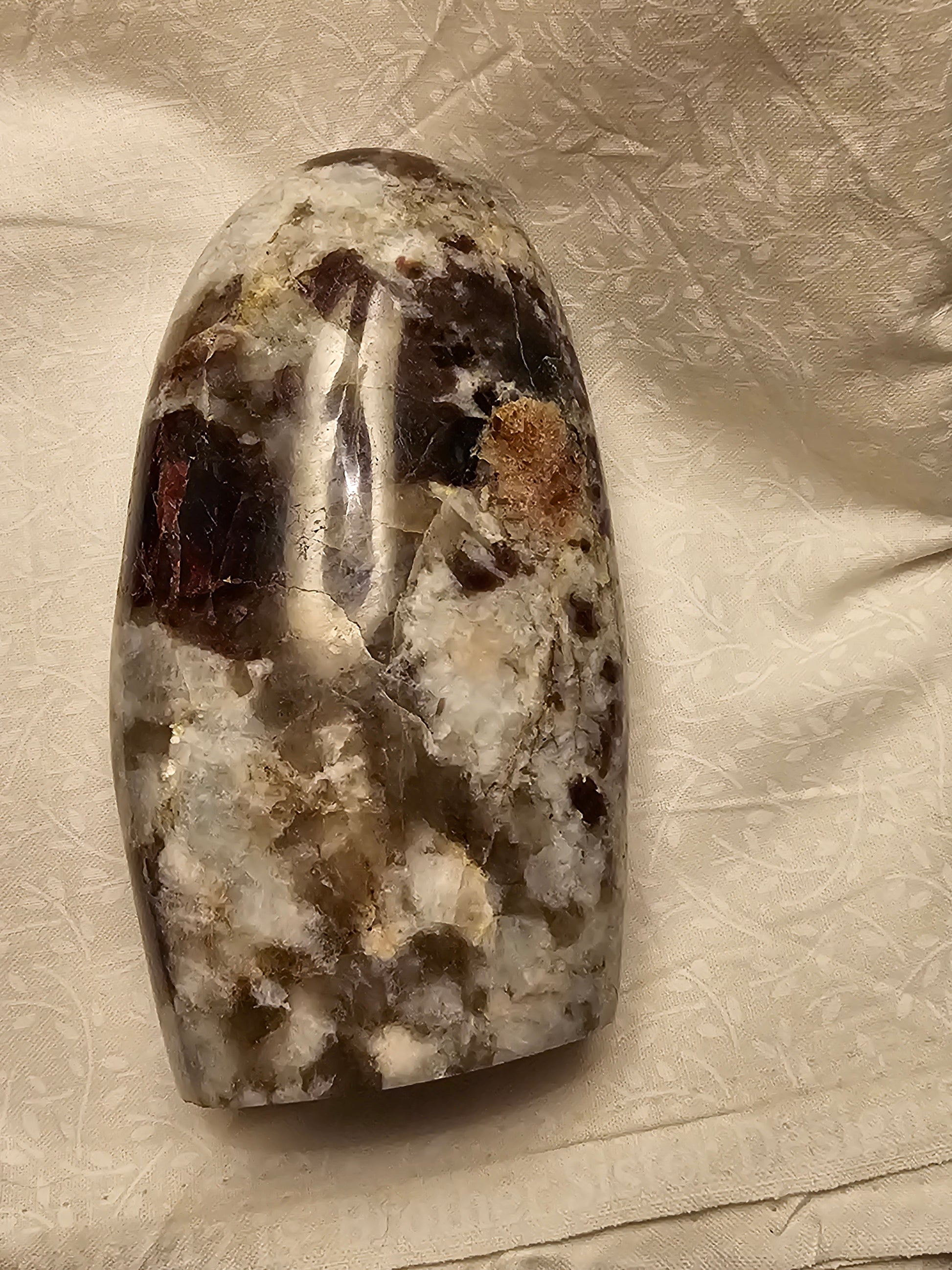 Rubellite Crystal Free Form - Natural Pink Tourmaline