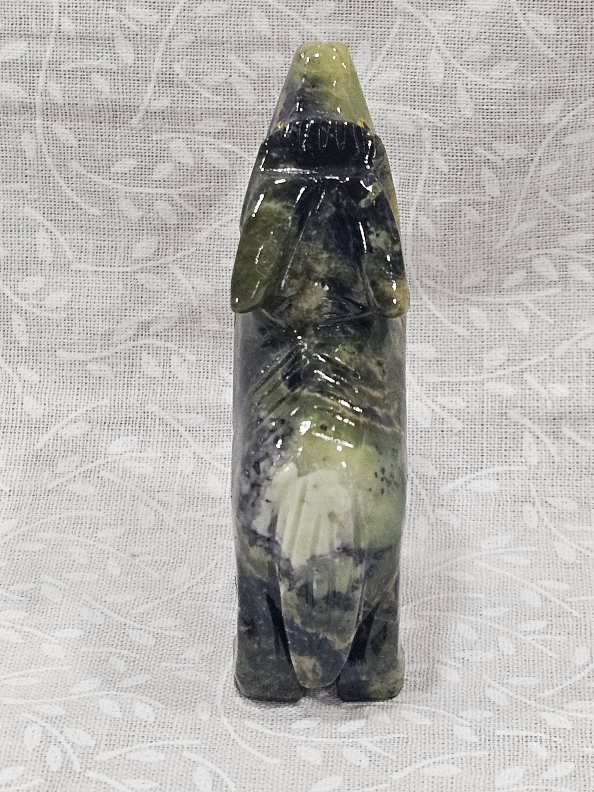 Serpentine Crystal Wolf
