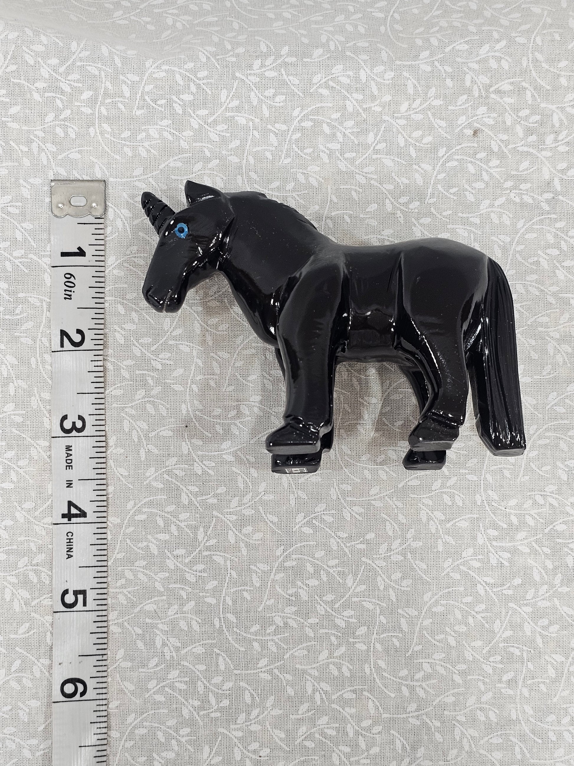 Black Obsidian Crystal Unicorn