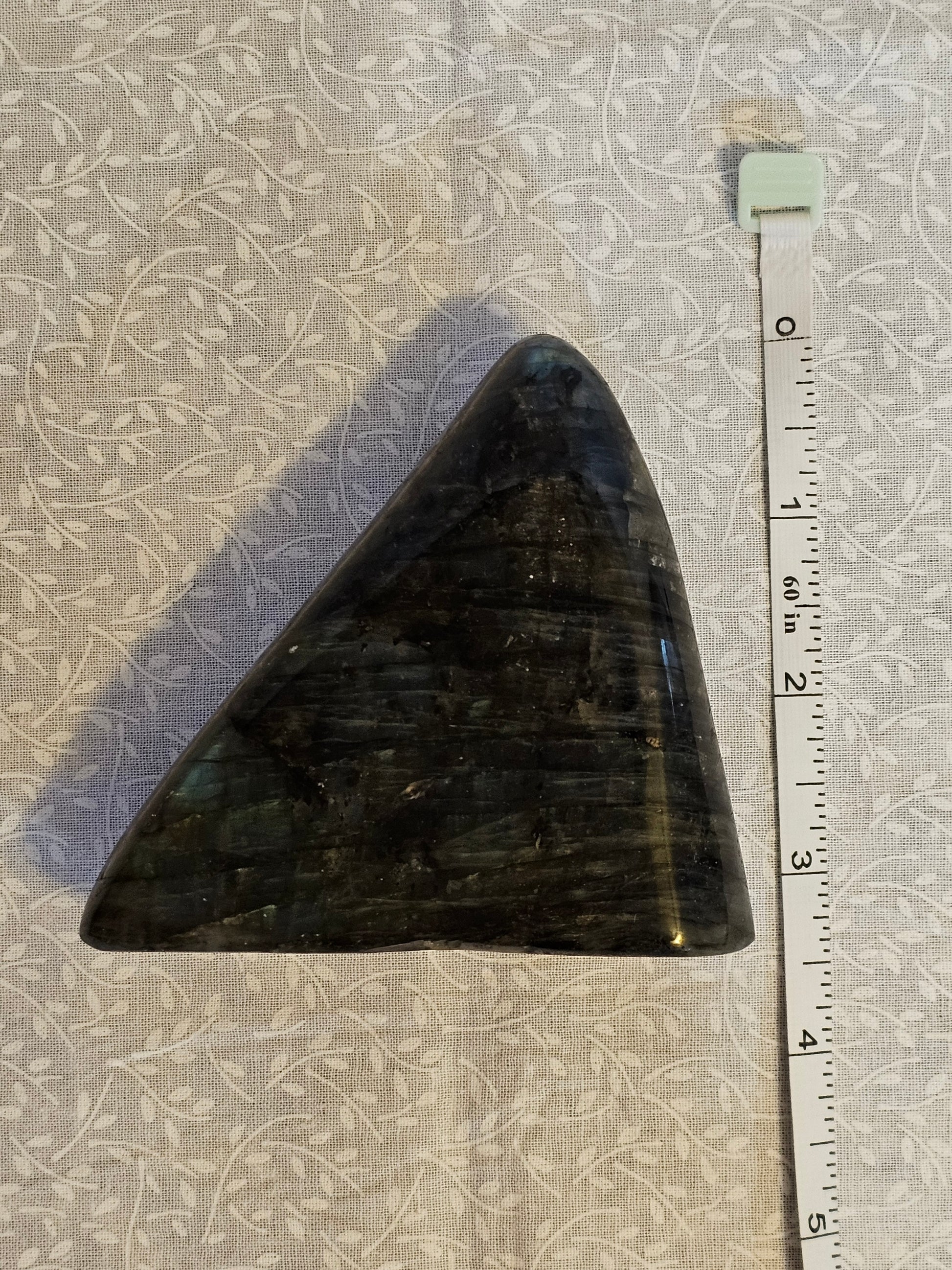 Labradorite Crystal Free Form 3 Pound - Natural Stone with Flash