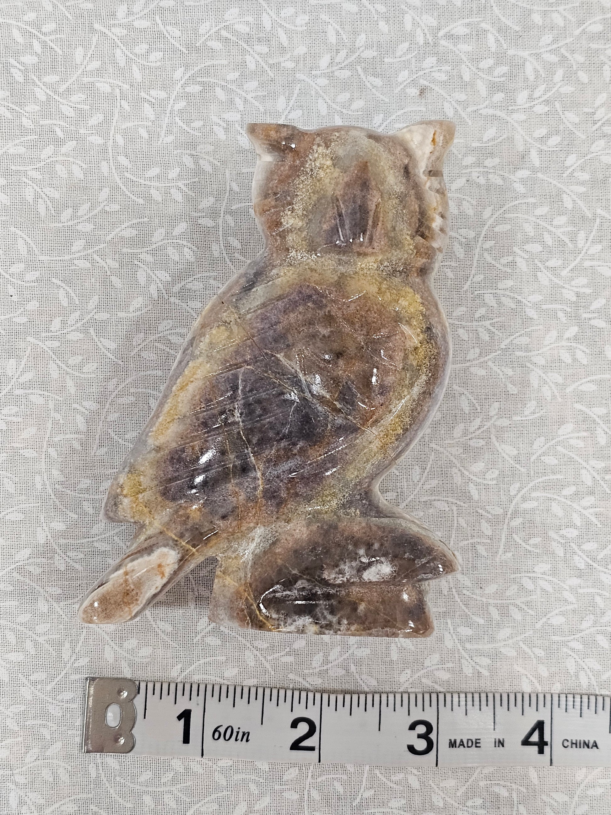 Dolomite Crystal Owl