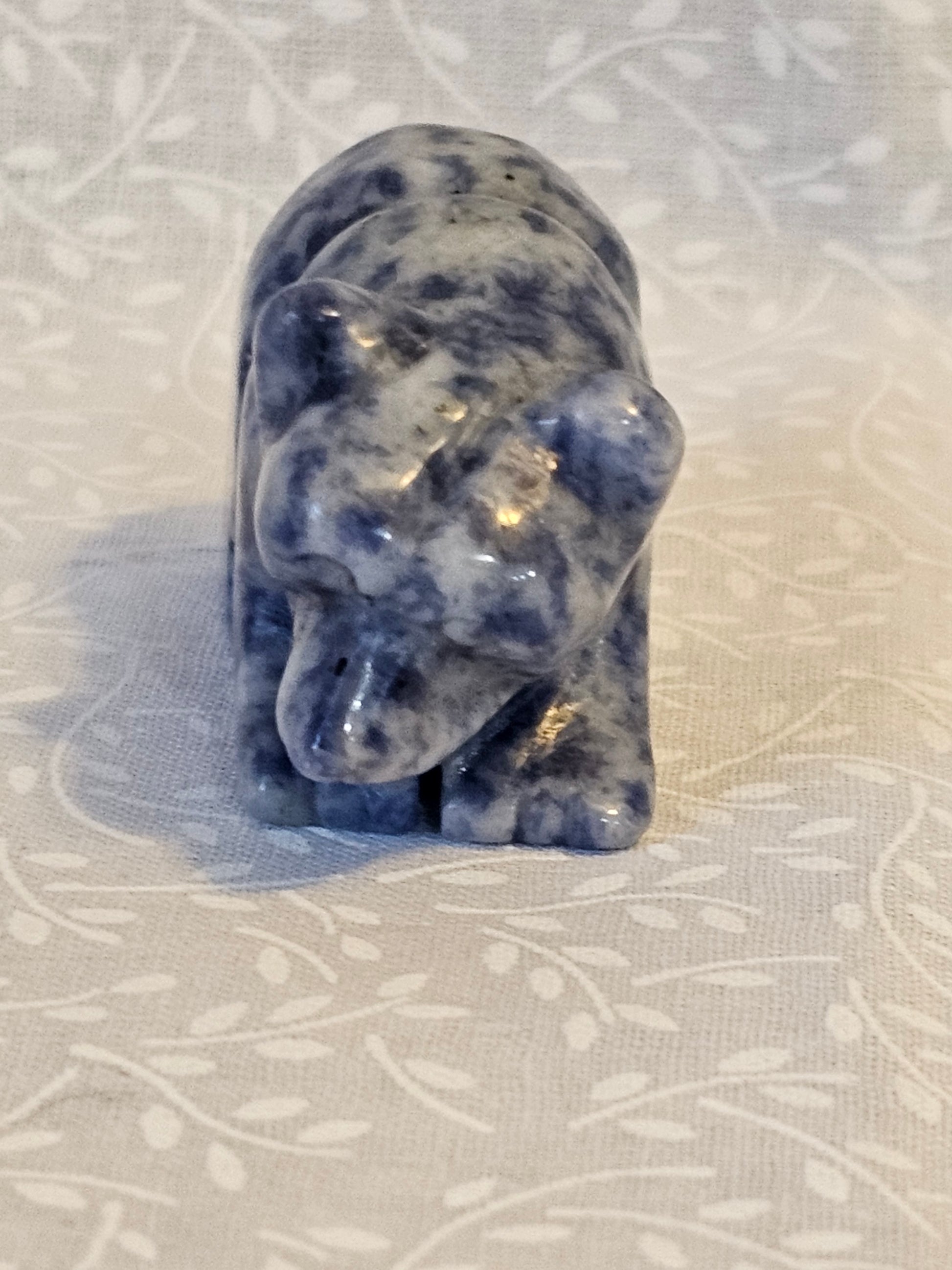 Sodalite Crystal Bear
