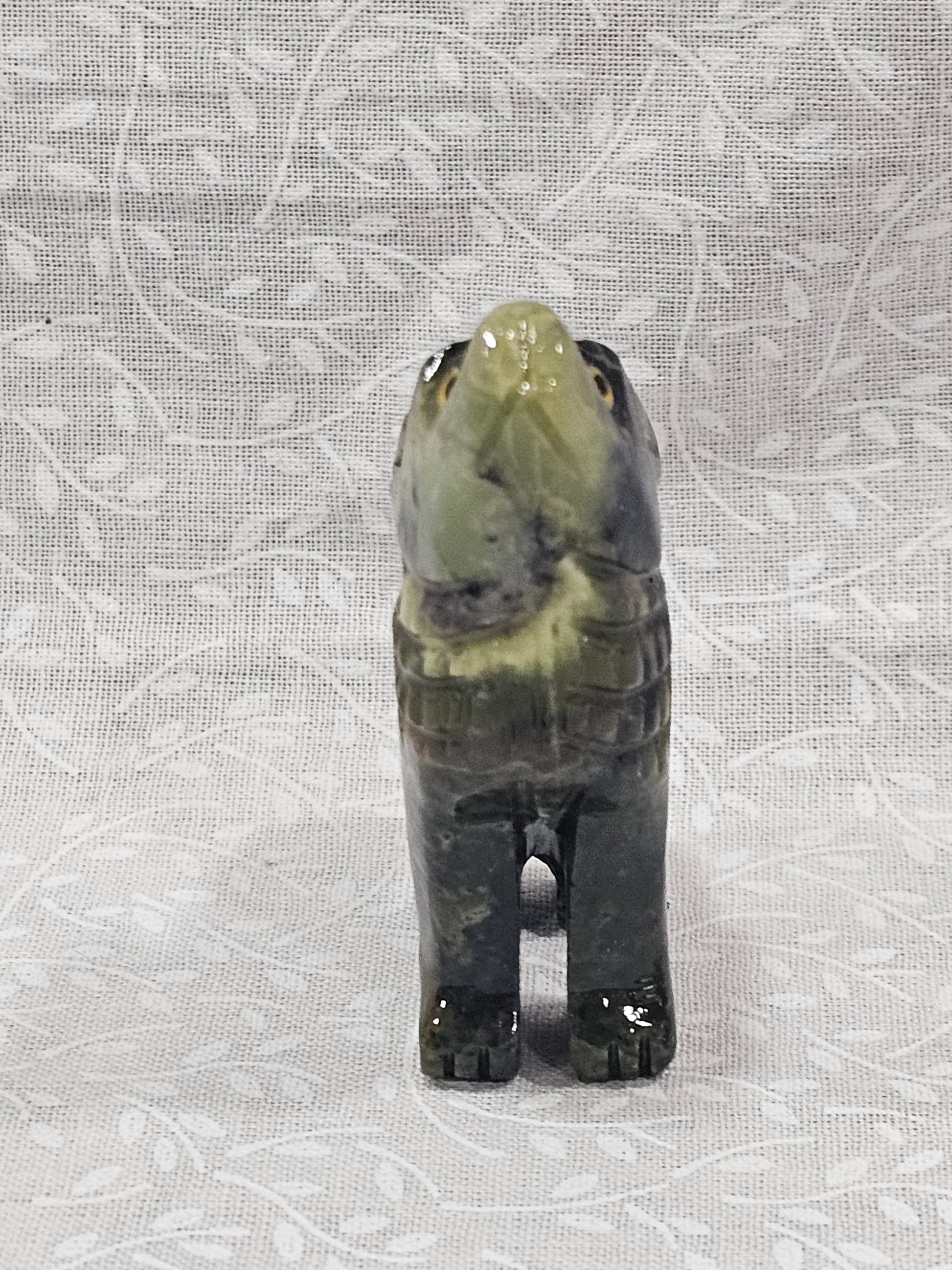 Serpentine Crystal Wolf