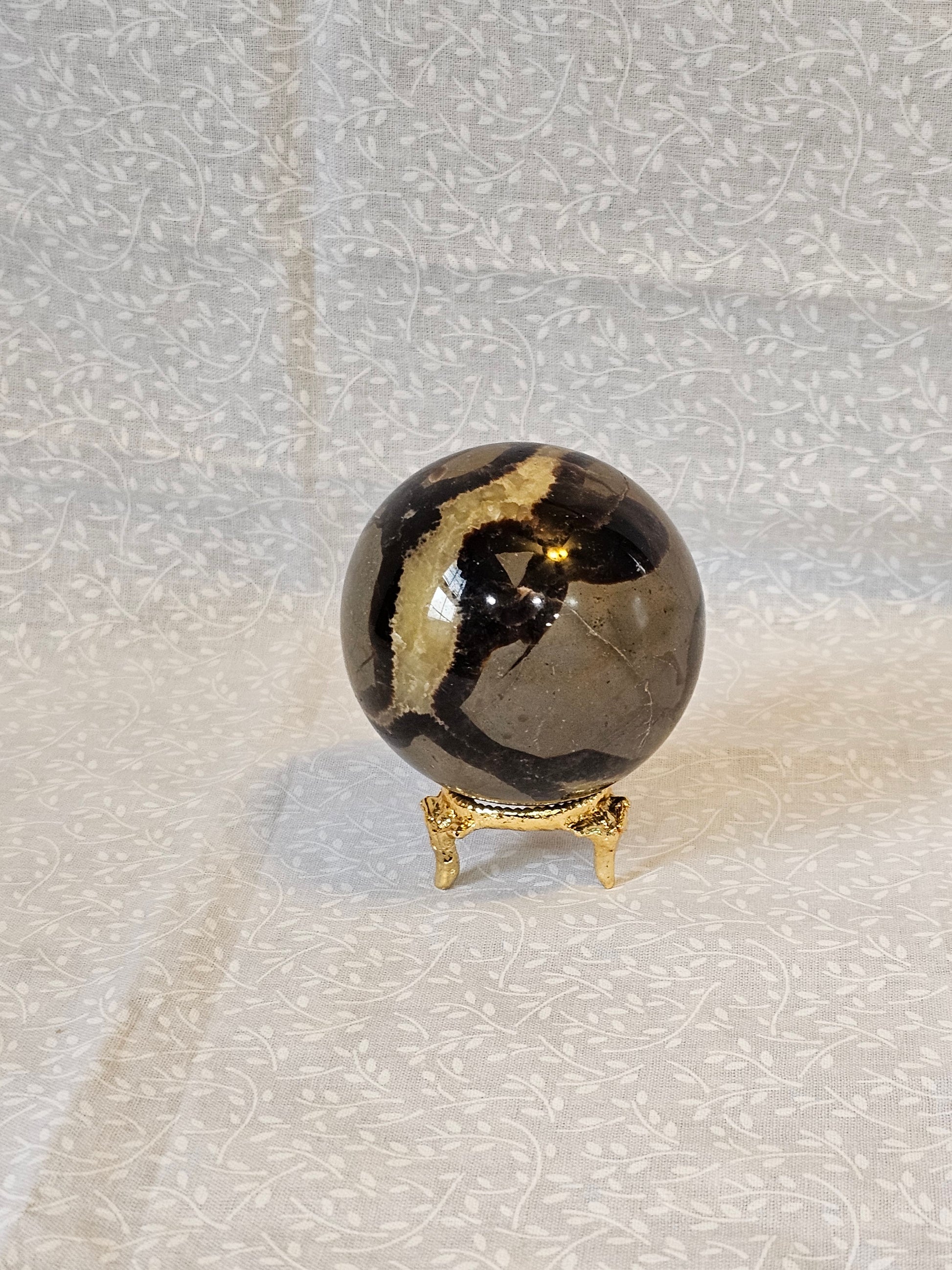 Septarian Crystal Sphere 63mm