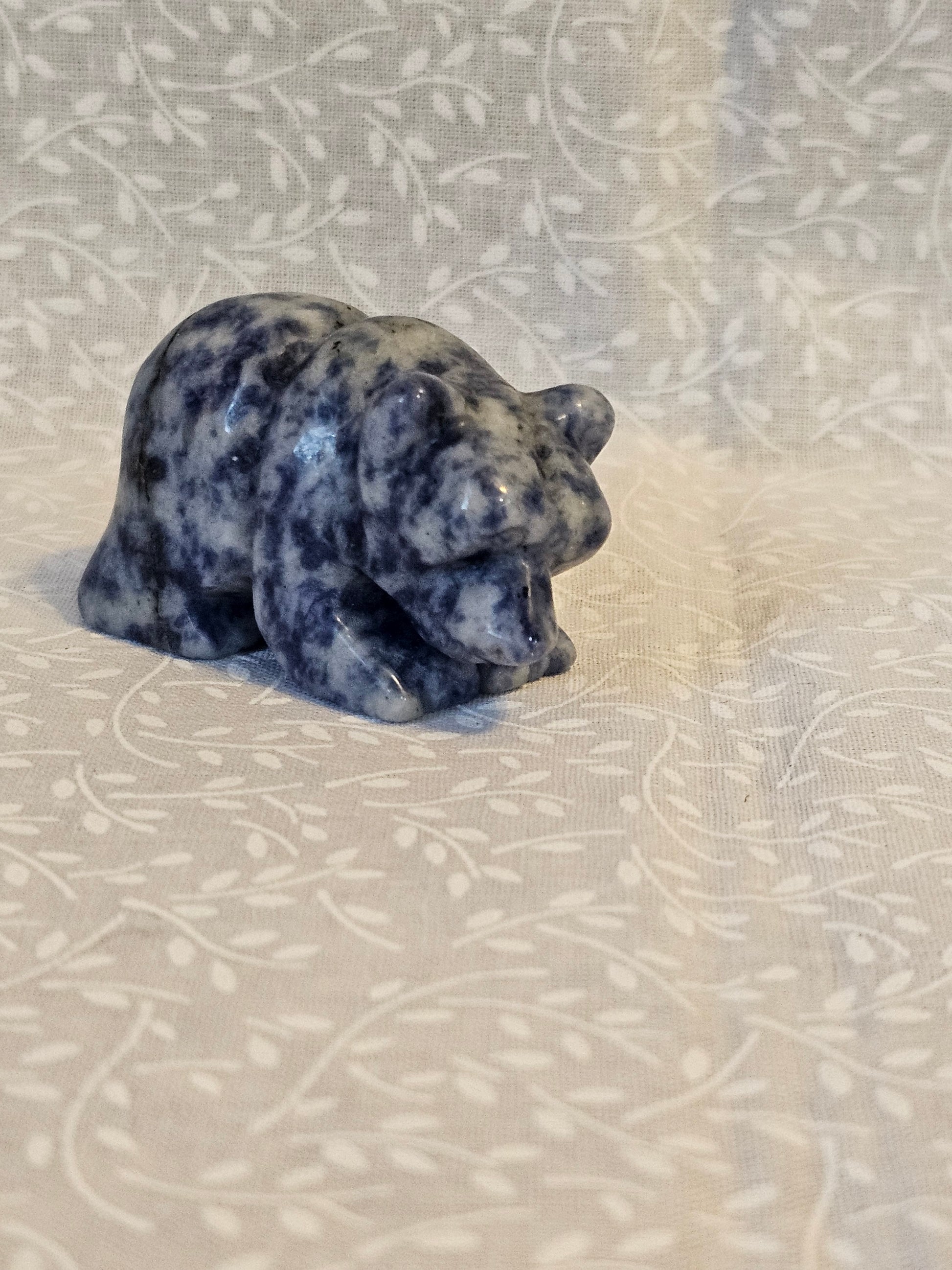 Sodalite Crystal Bear