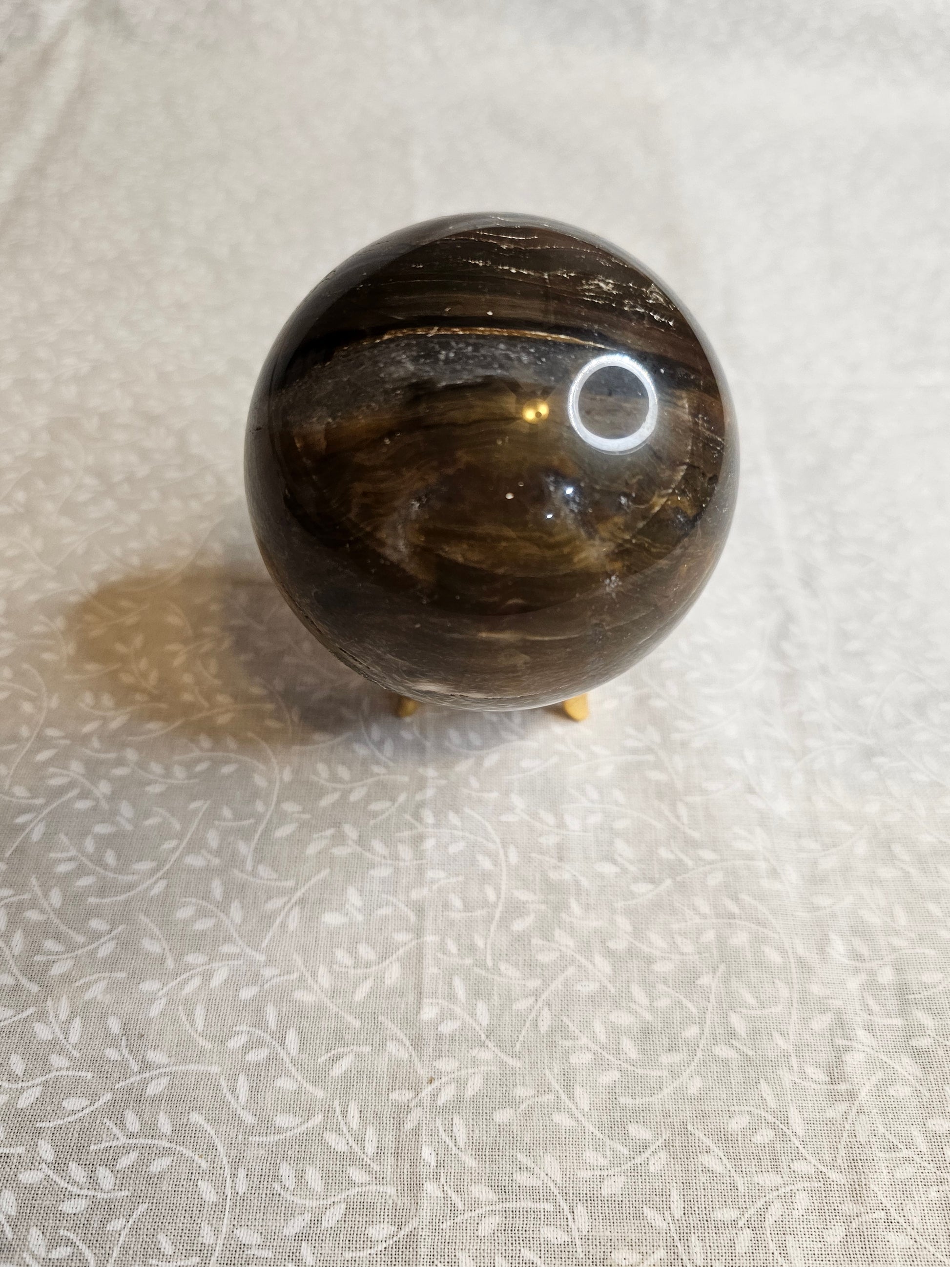 Stromatolite Crystal Sphere