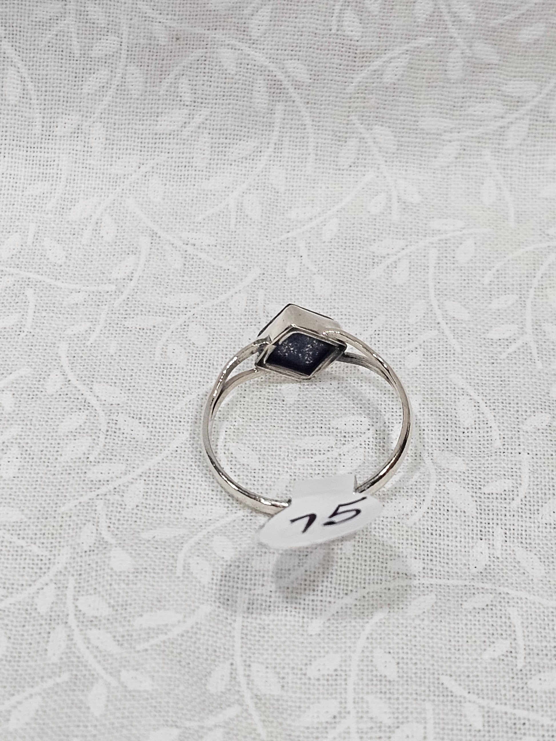 Sterling Silver Royal Lapis Lazuli Ring - Size 7.5