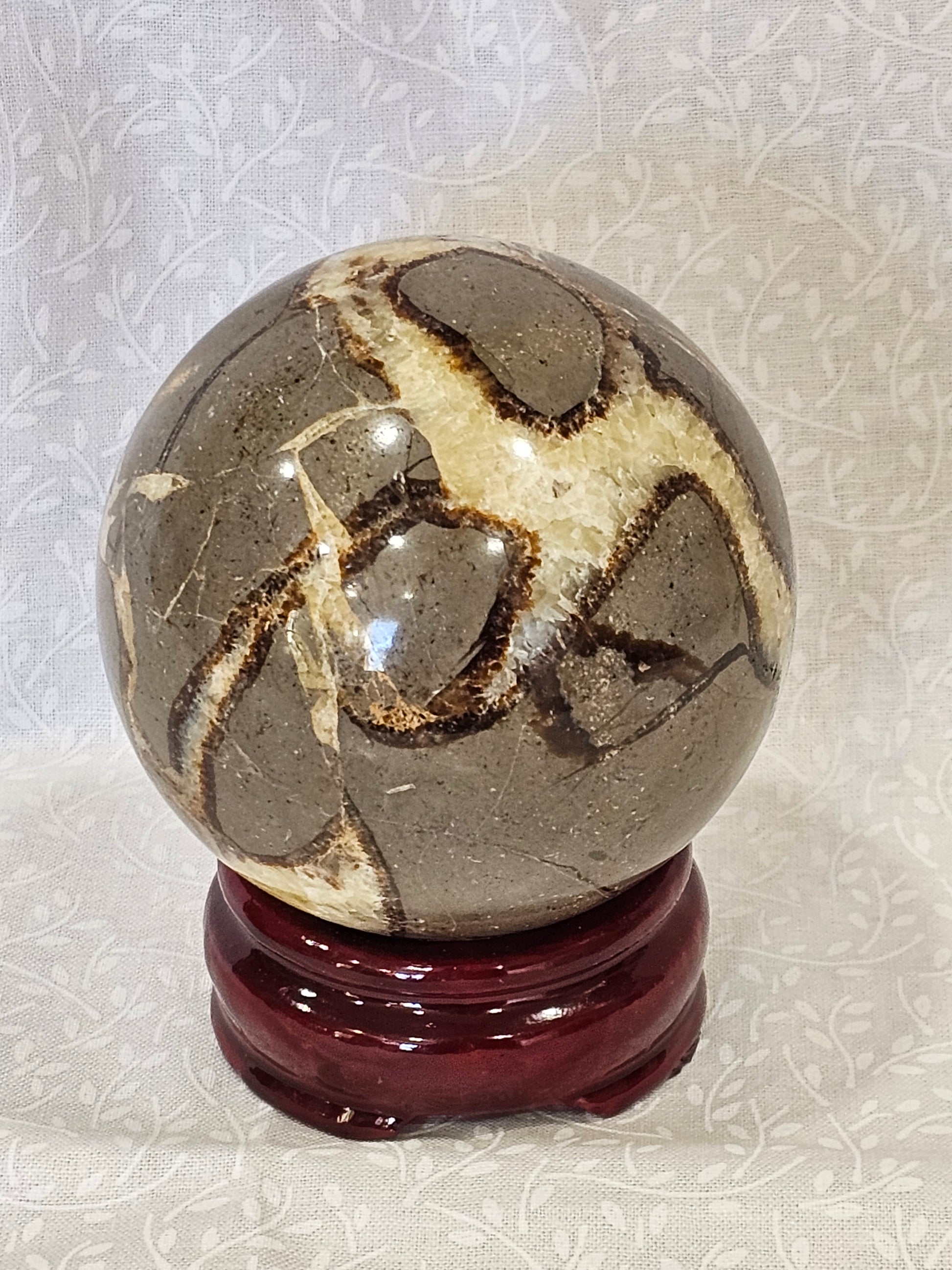 Septarian Crystal Sphere