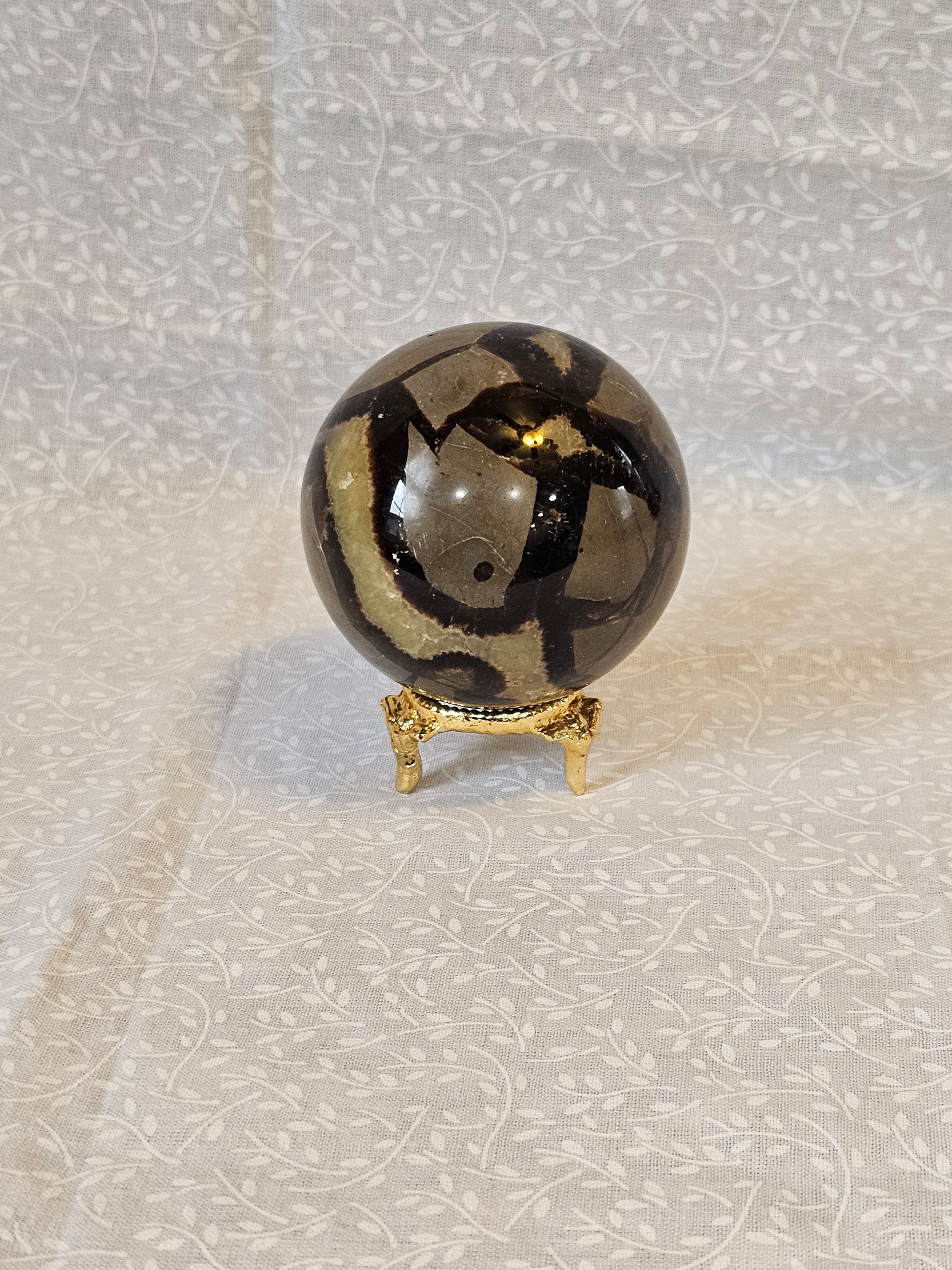 Septarian Crystal Sphere 63mm