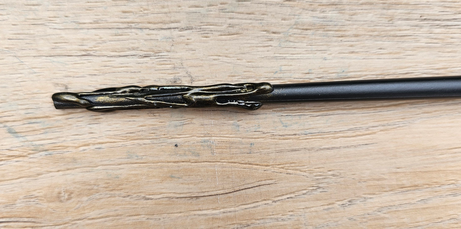 Jade Crystal Magic Wand with Angel's Wings