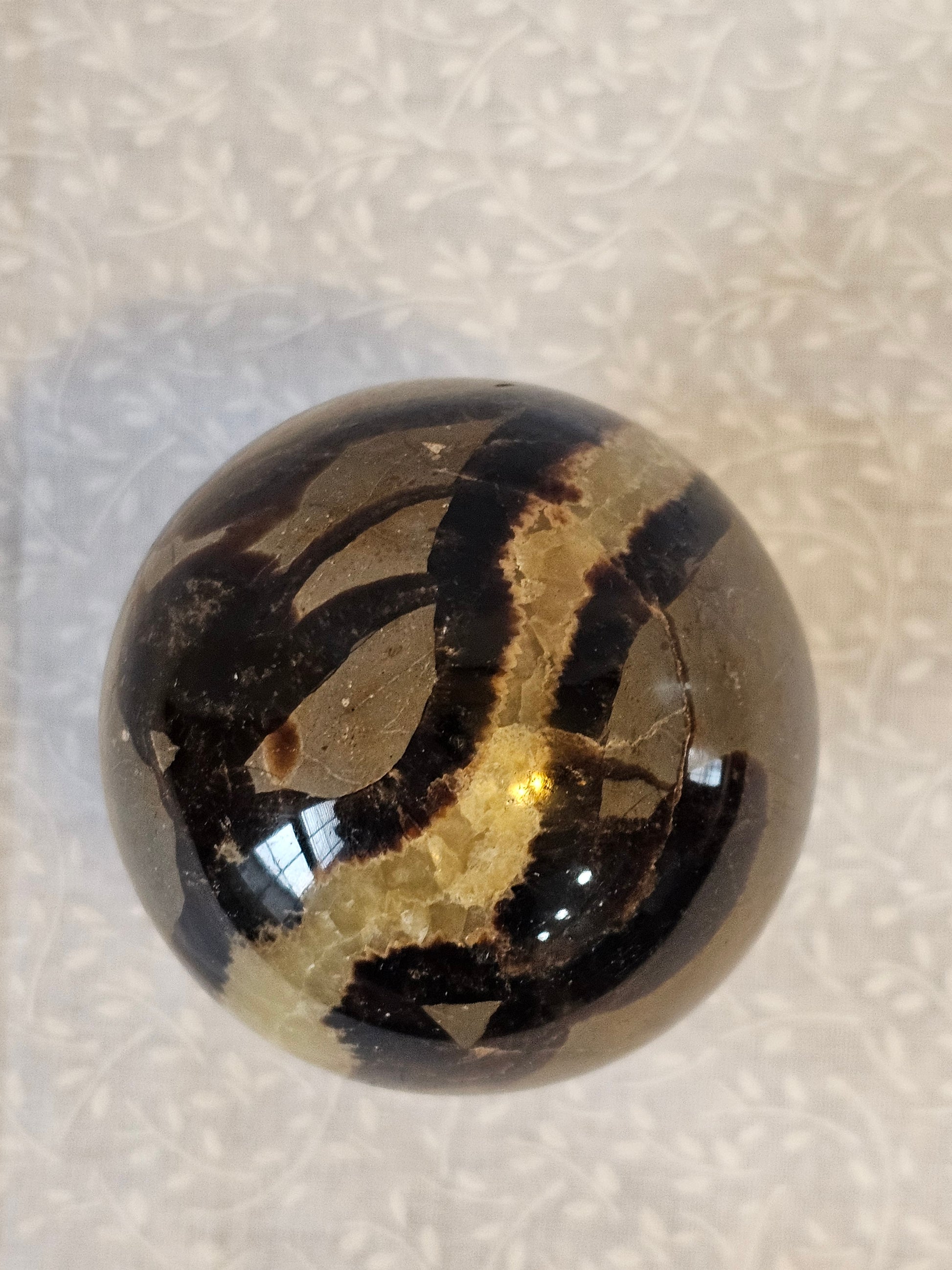 Septarian Crystal Sphere 63mm