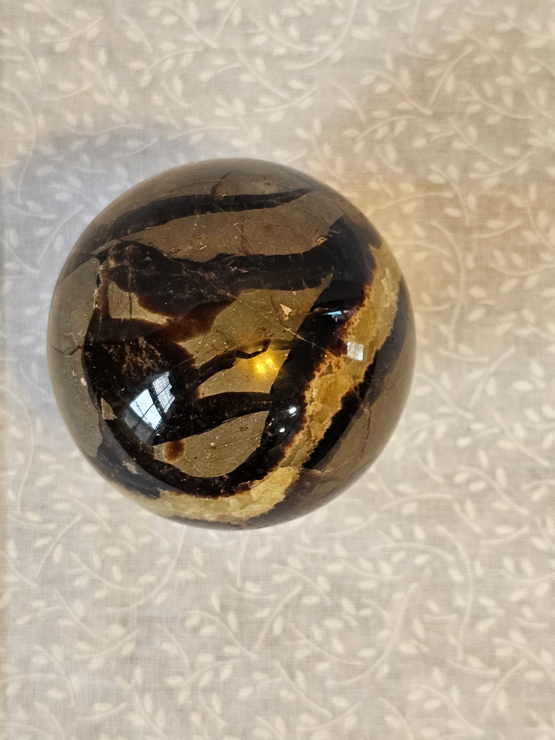 Septarian Crystal Sphere 63mm