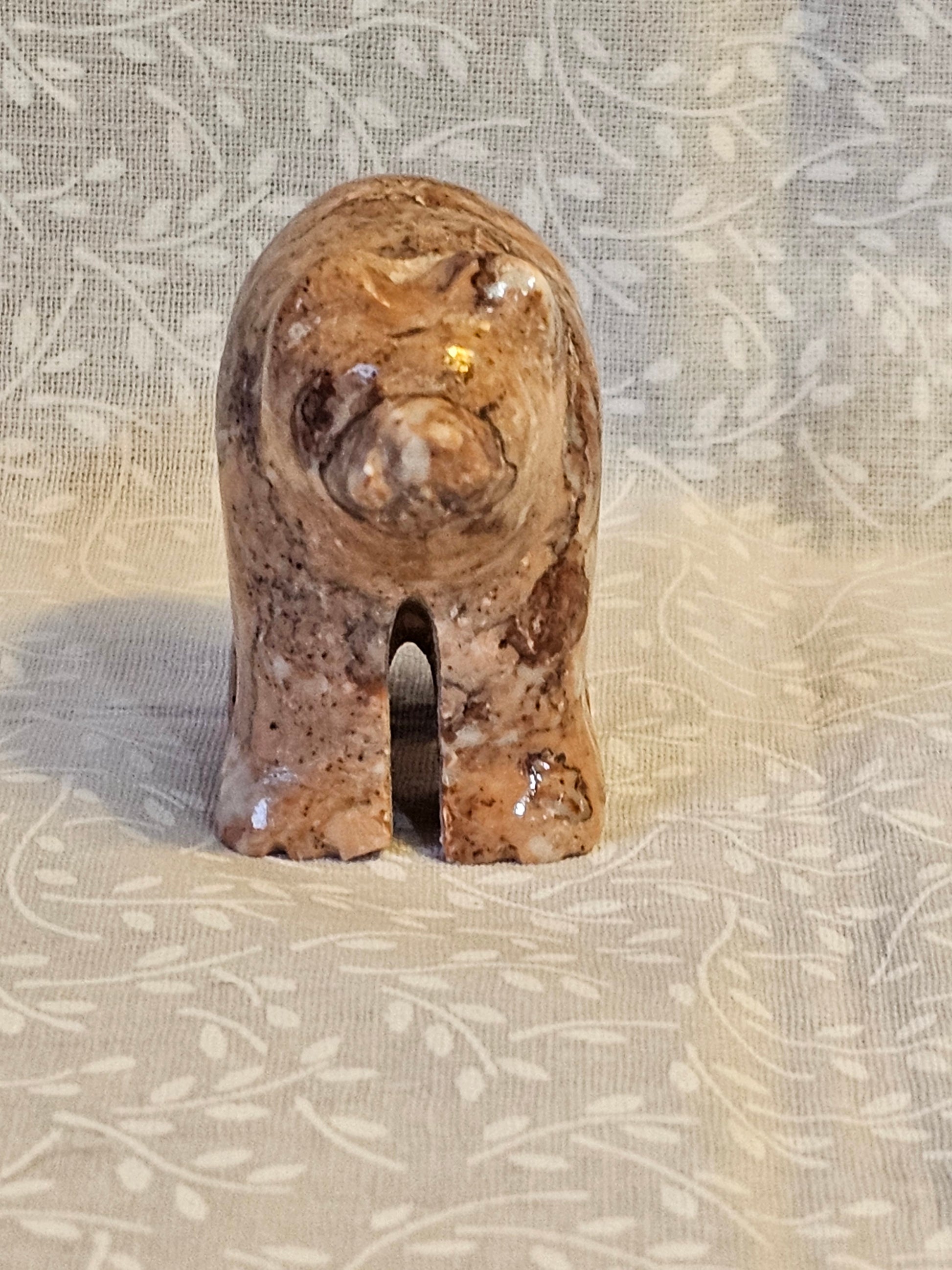 Jasper Crystal Bear