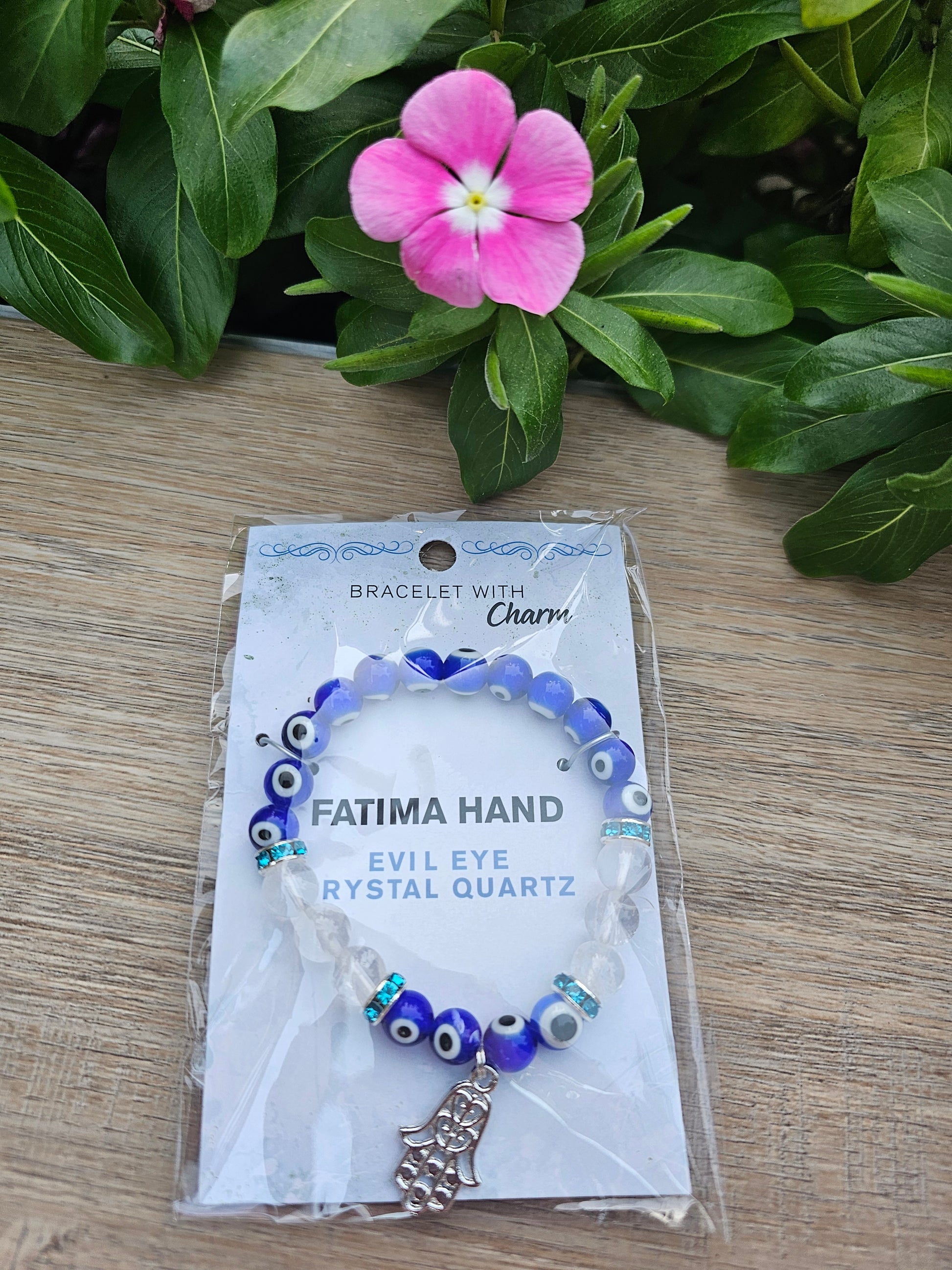 Evil Eye Crystal Bracelet - Protection & Positive Energy
