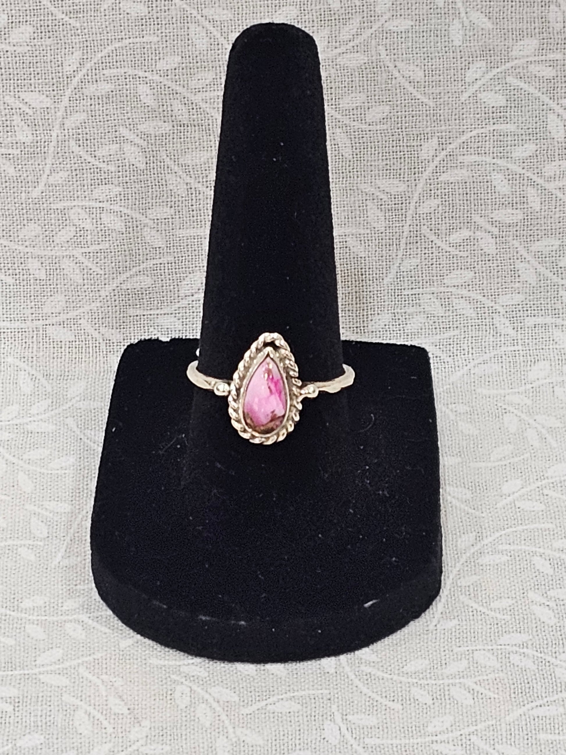 Sterling Silver Mixed Gemstone Ring - Size 7