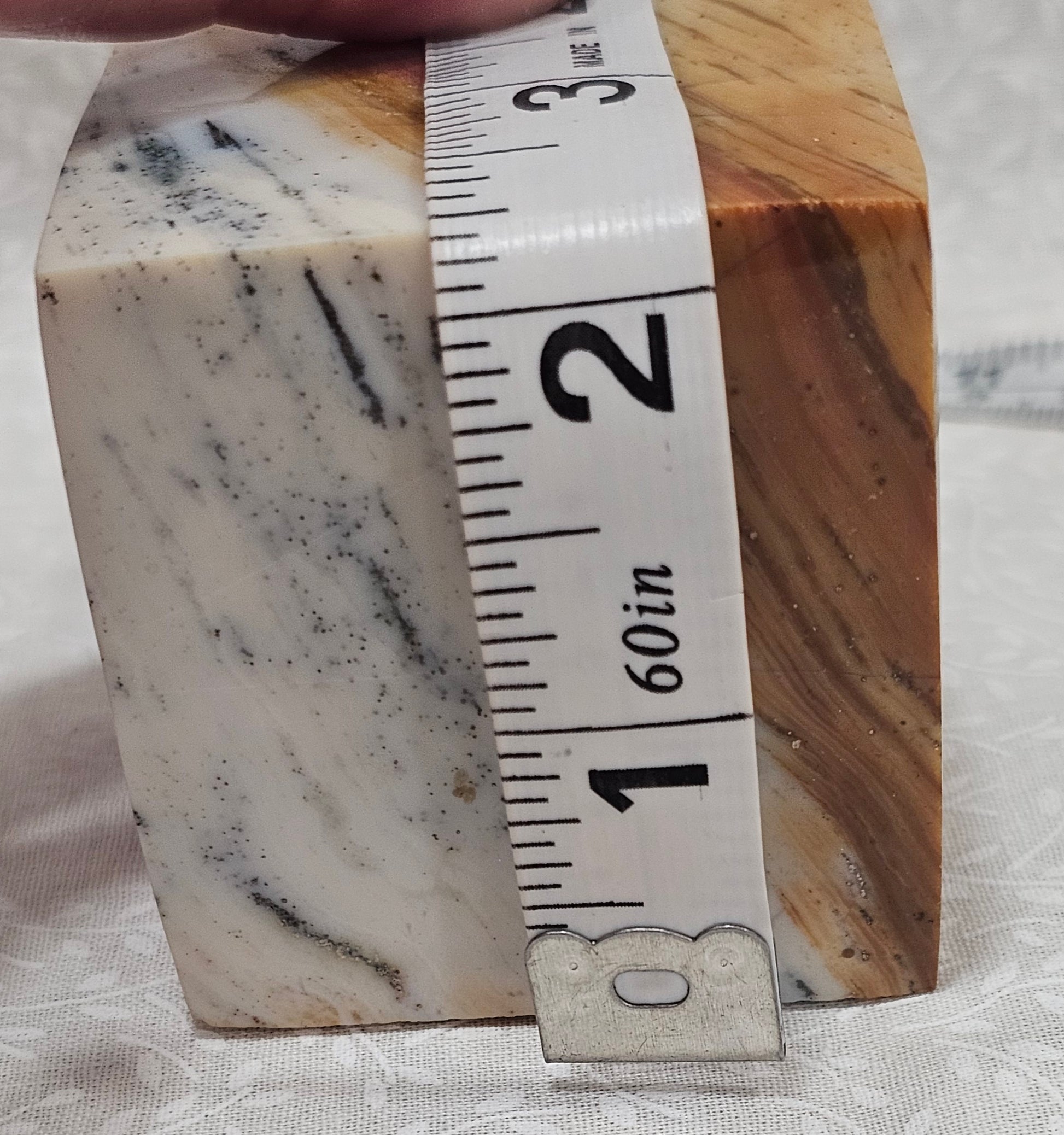 Ocean Jasper Crystal Cube 2.5 Inch