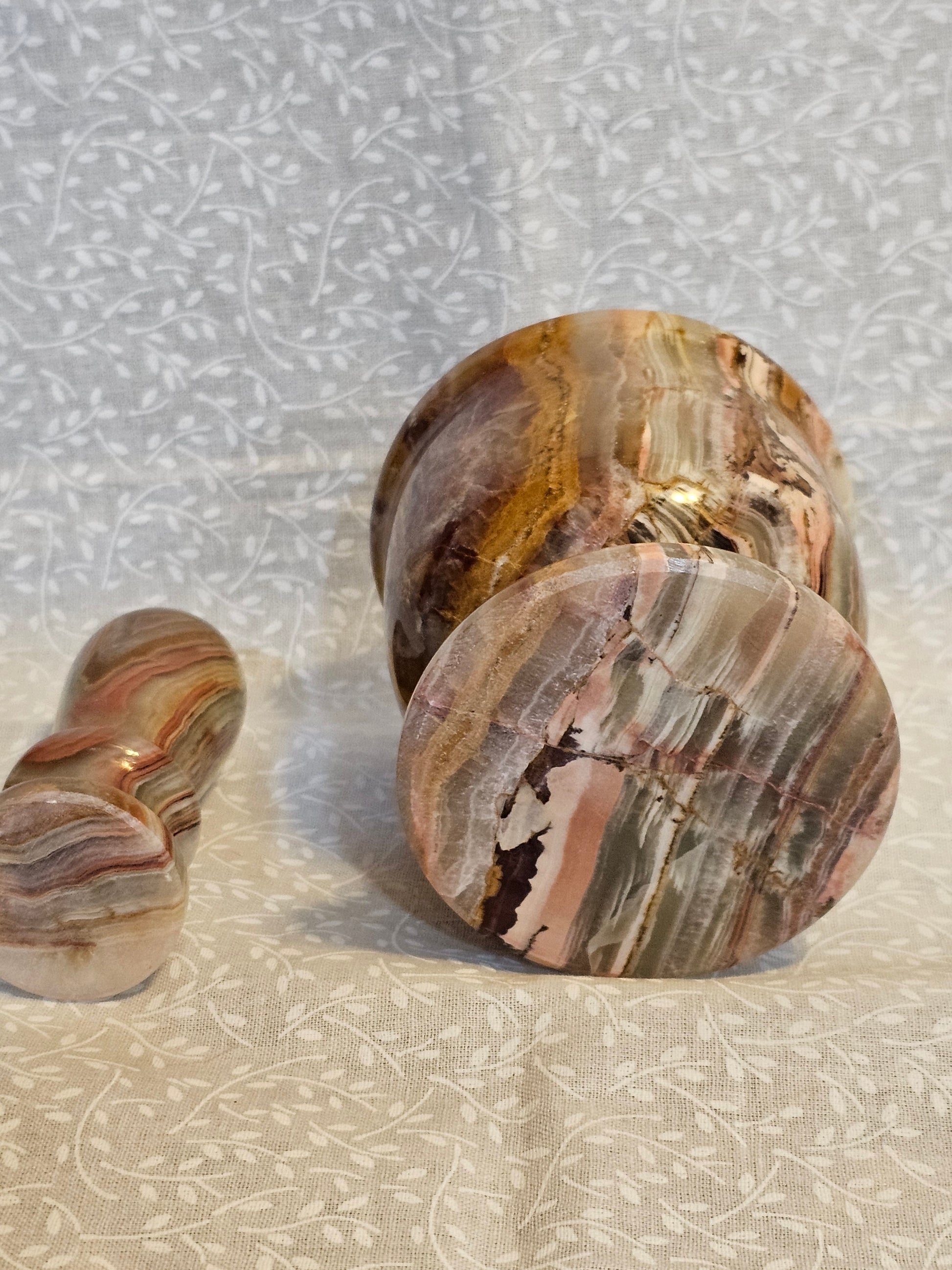 Crystal Mortar & Pestle - Natural Stone
