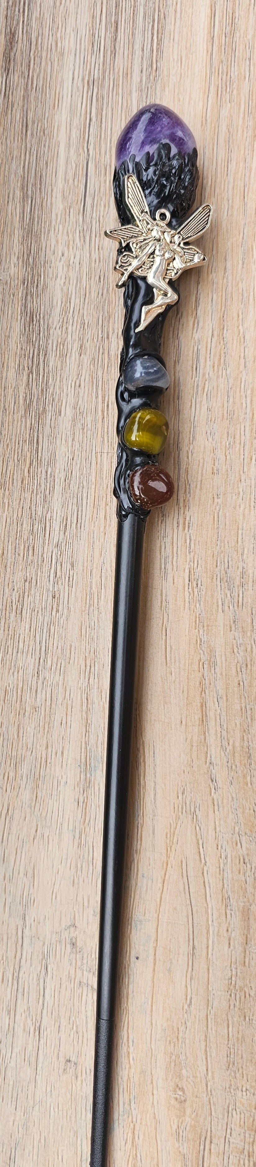 Amethyst Fairy Magic Wand