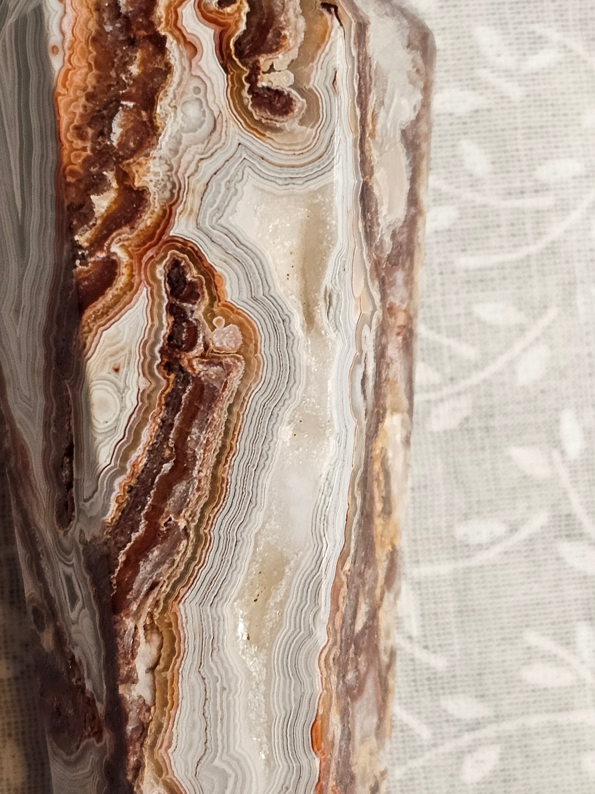 Crazy Lace Agate Crystal Point - Natural Stone