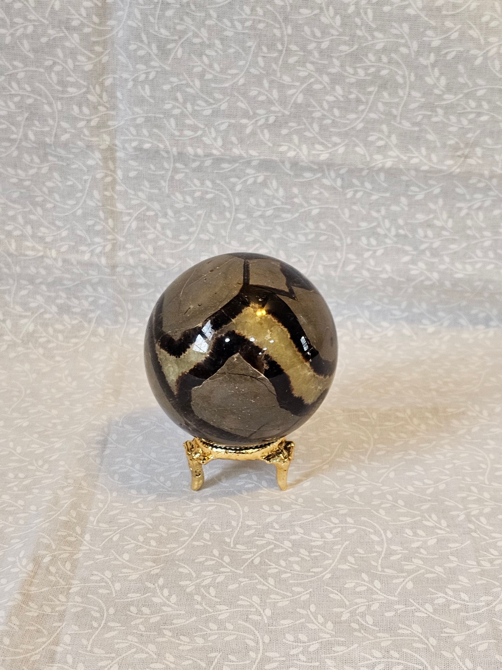 Septarian Crystal Sphere 63mm