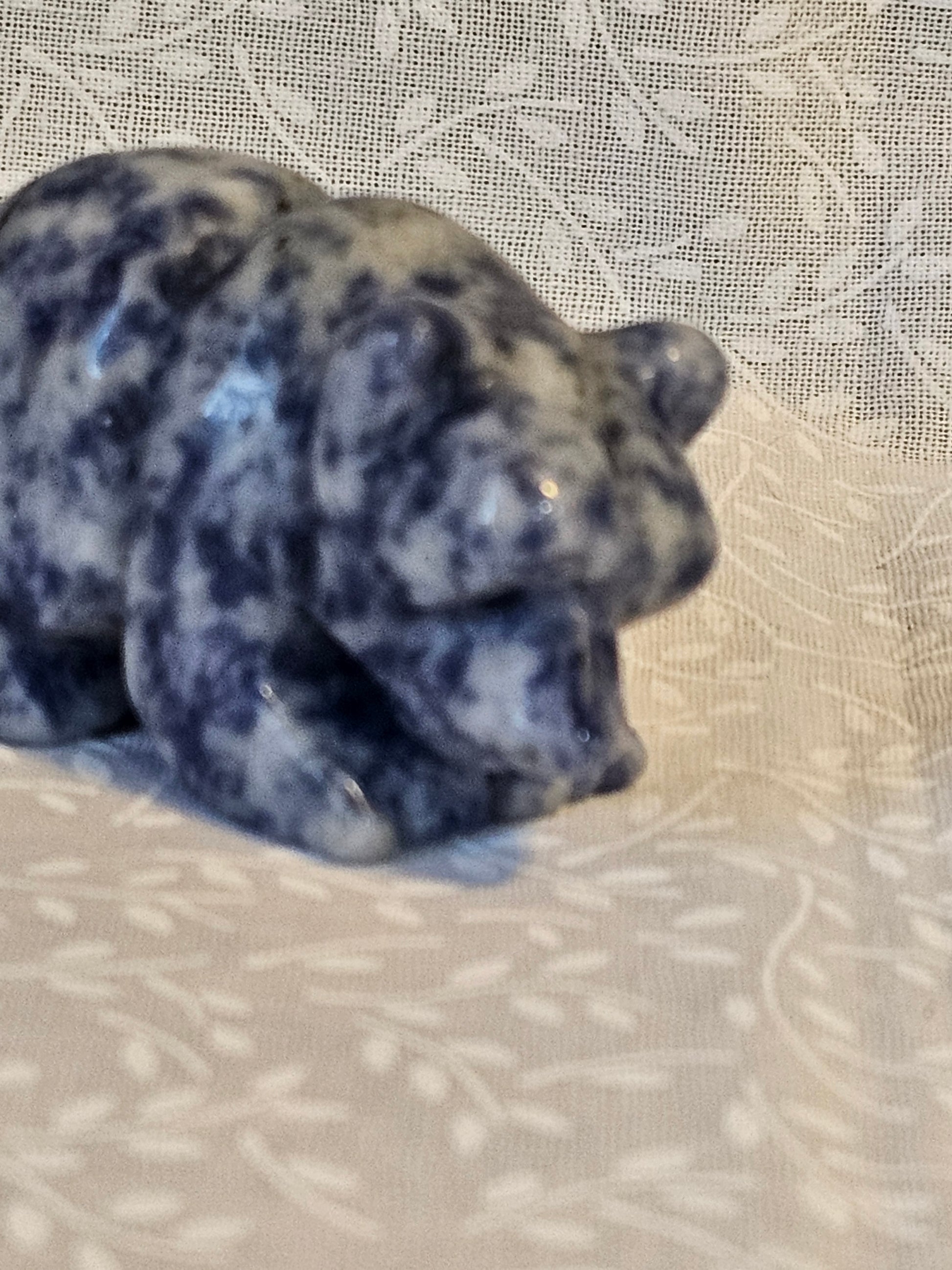 Sodalite Crystal Bear