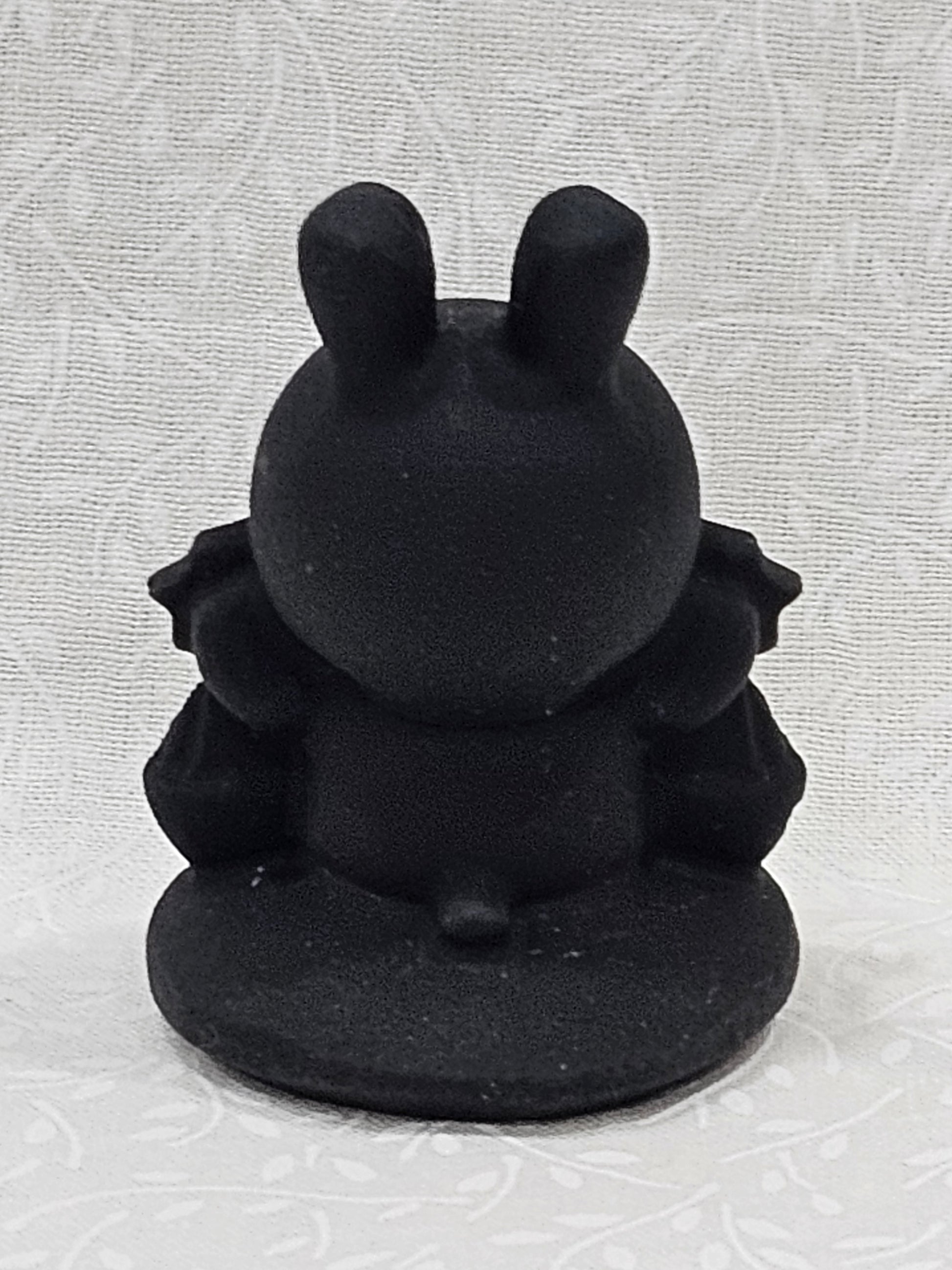 Black Obsidian Crystal Bunny