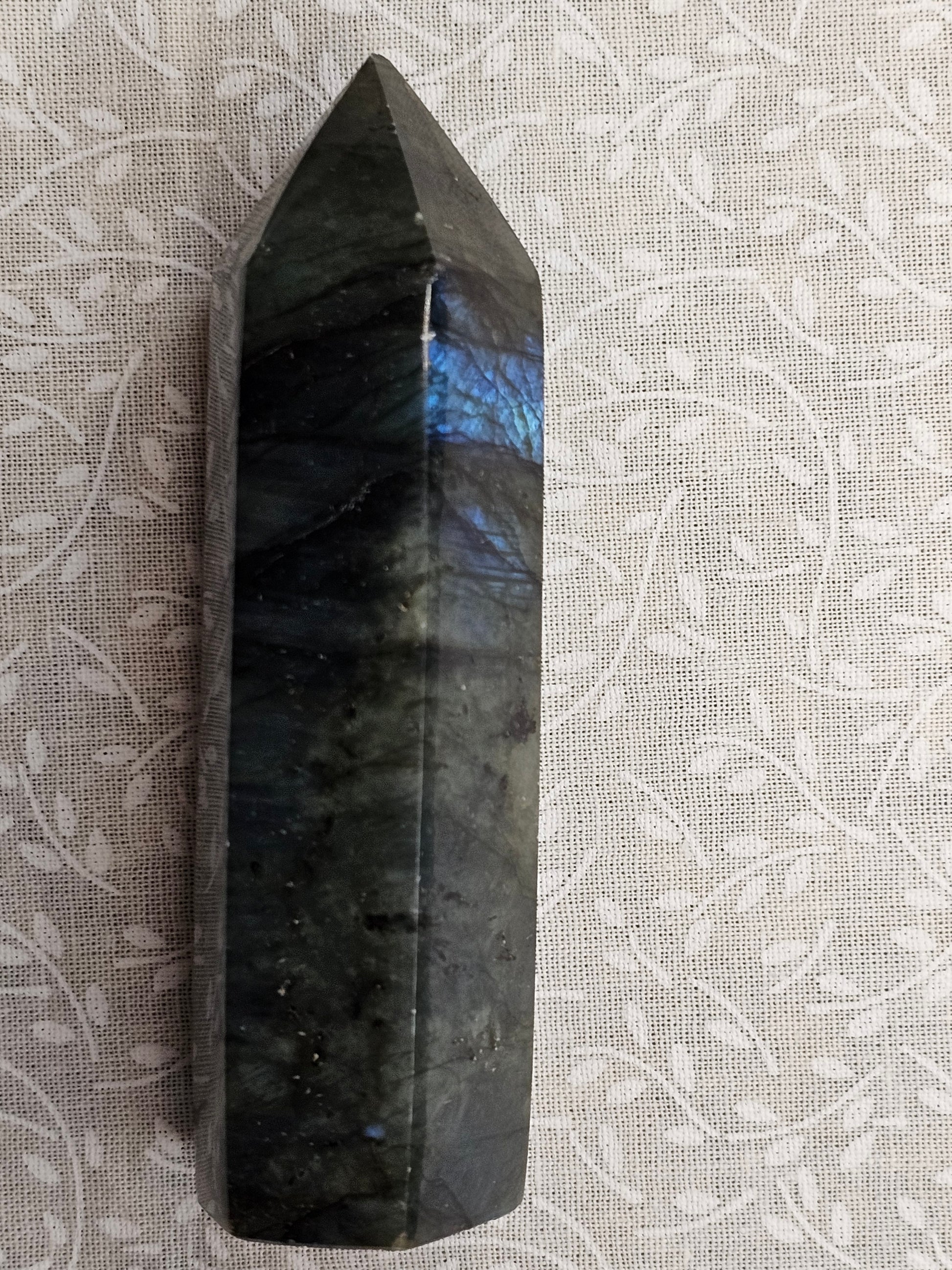 Labradorite Crystal Tower