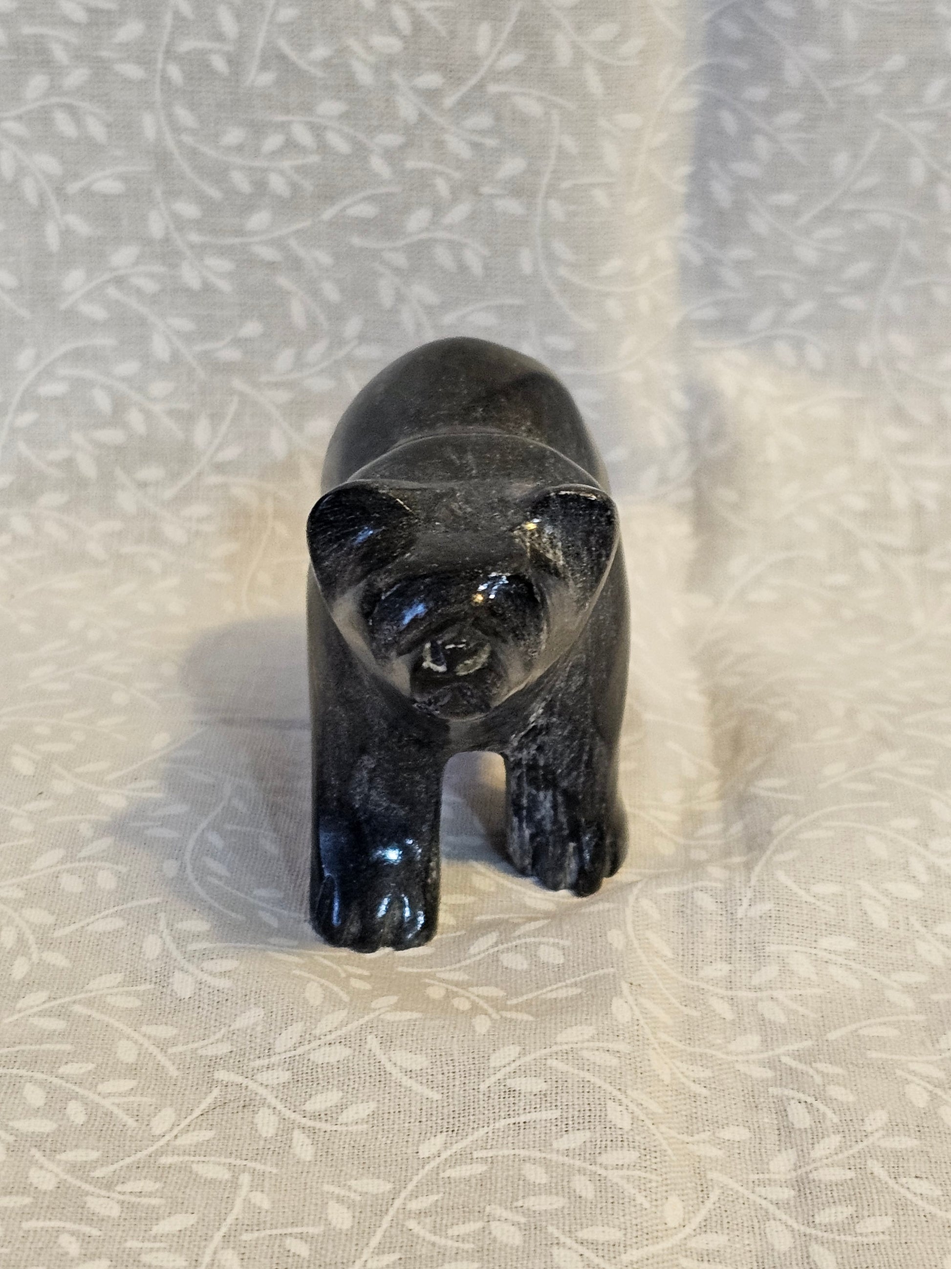 Black Obsidian Crystal Bear