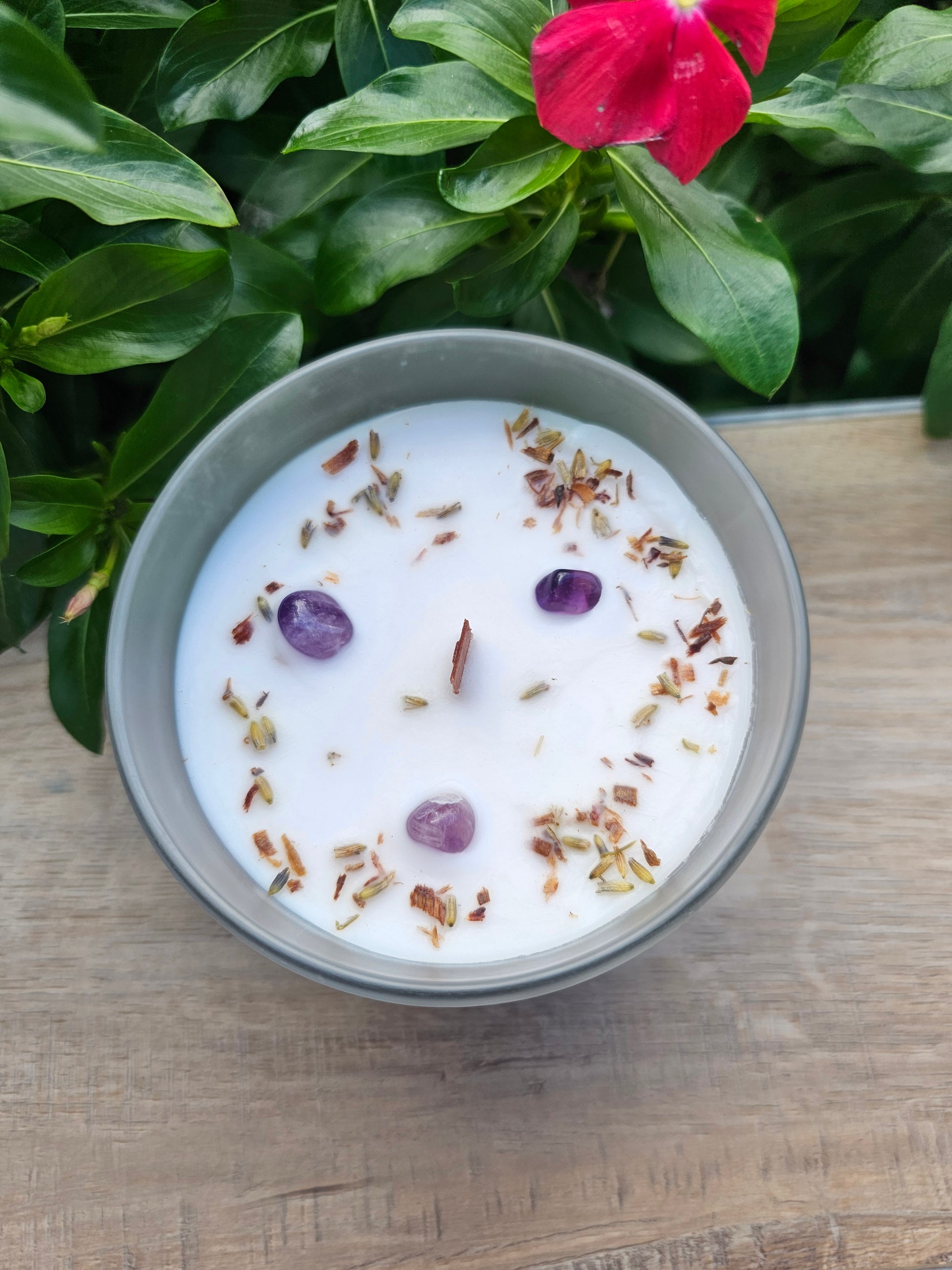 Healing Crystal Energy Candle - Natural Soy Wax