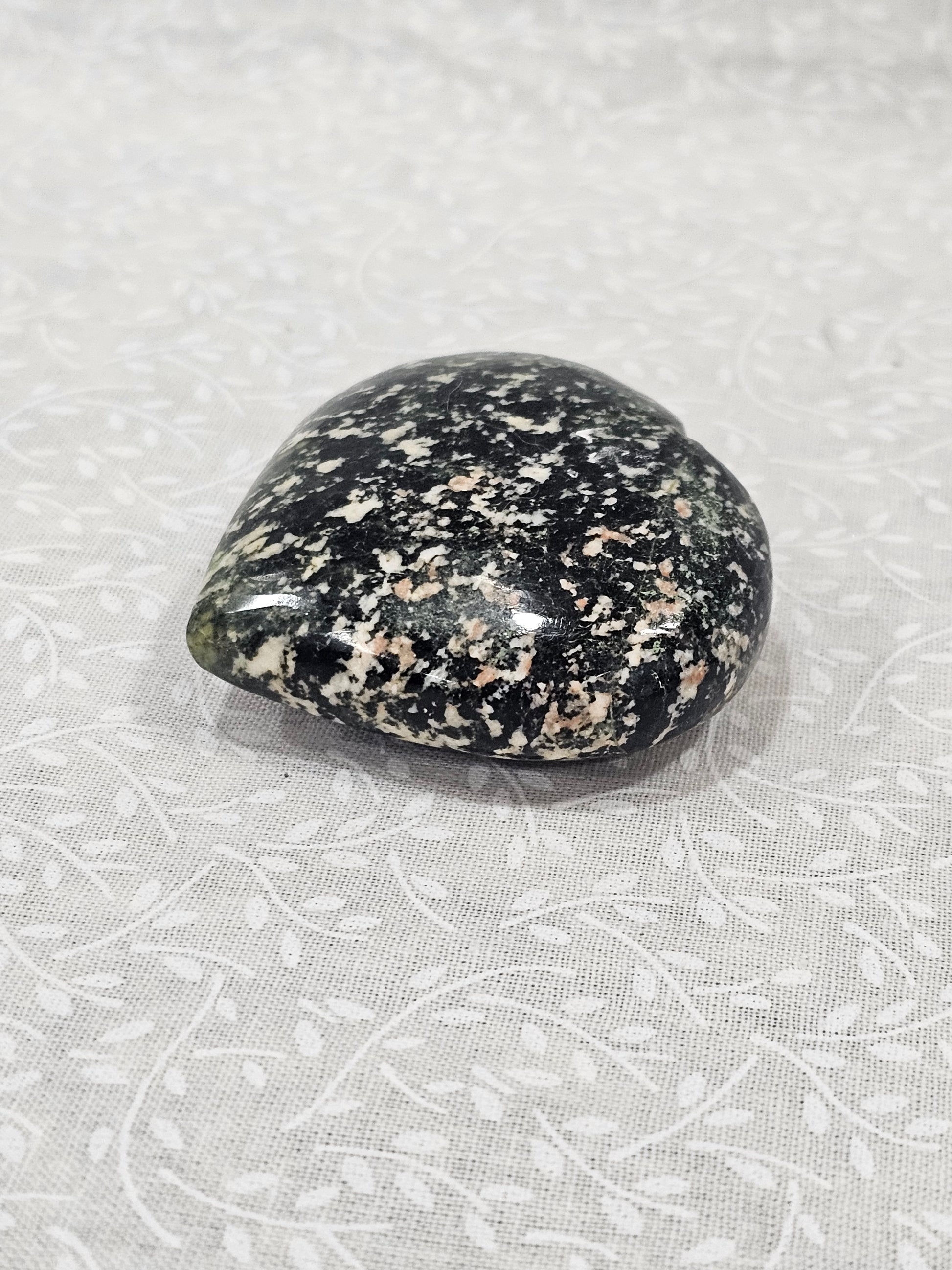 Jasper Crystal Heart 2.5 Inch