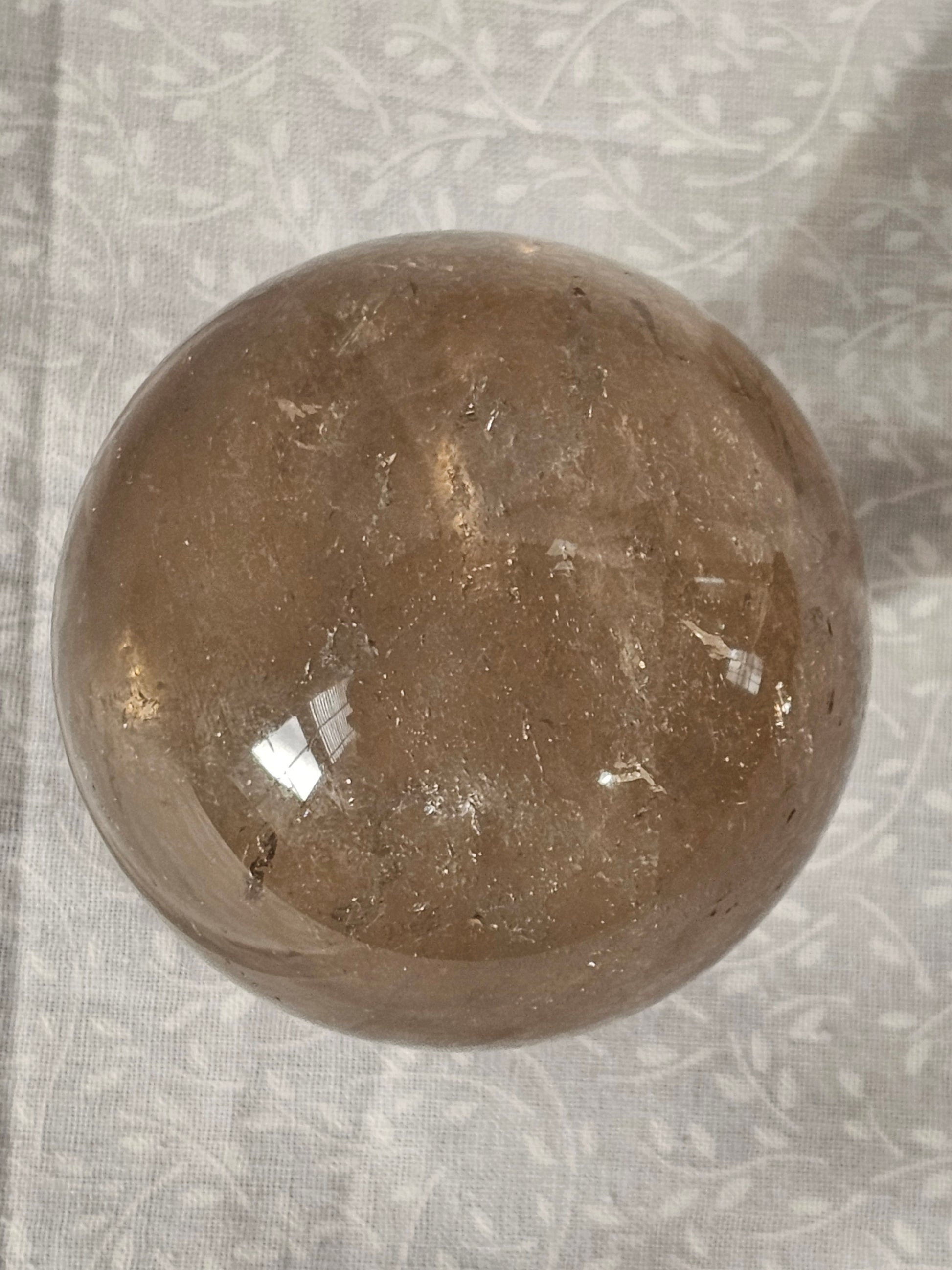 Smokey Quartz Crystal Sphere 70mm
