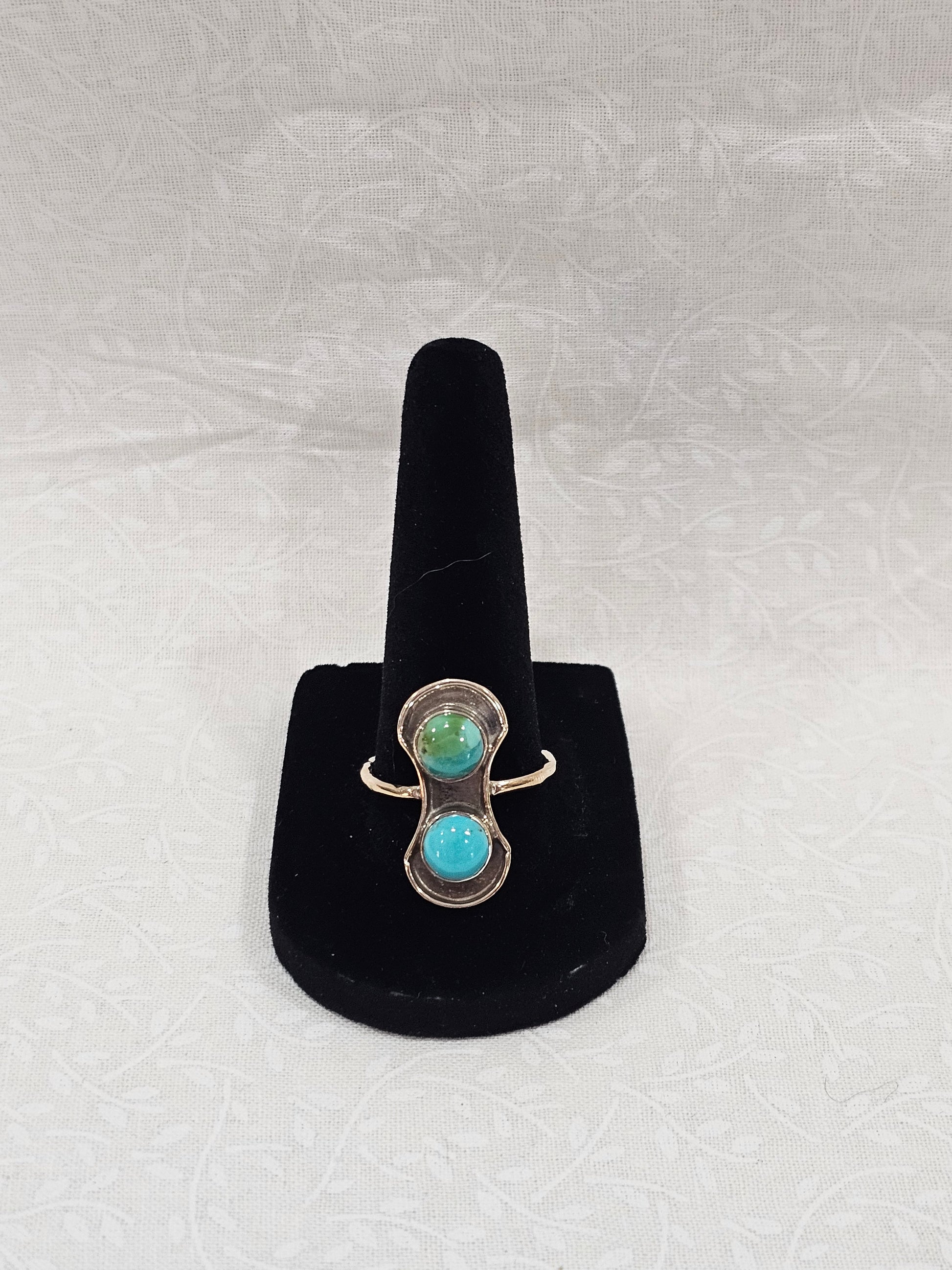 Sterling Silver Turquoise Gemstone Ring 8